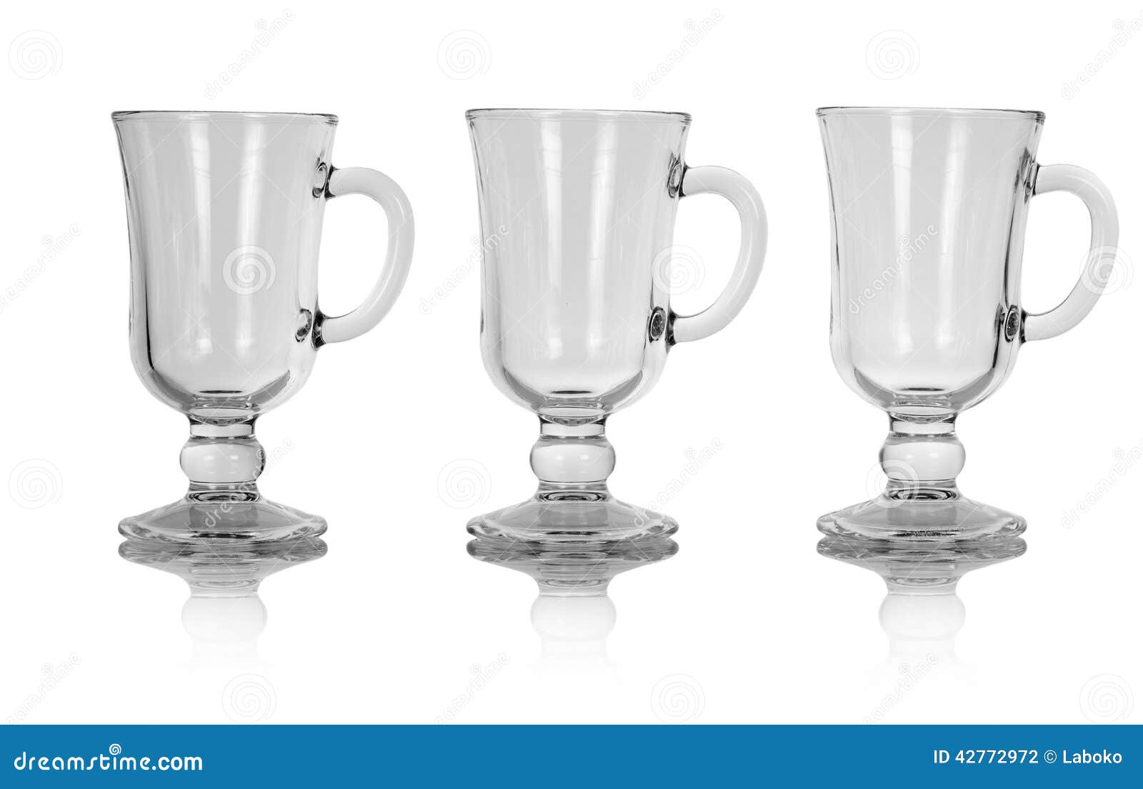 Irish Coffee Cocktail Glasses Stock Photo Image of beverage, purity