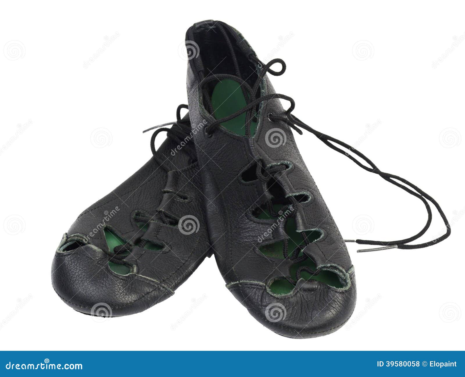 Irish soft dancing shoes stock photo. Image of style 39580058