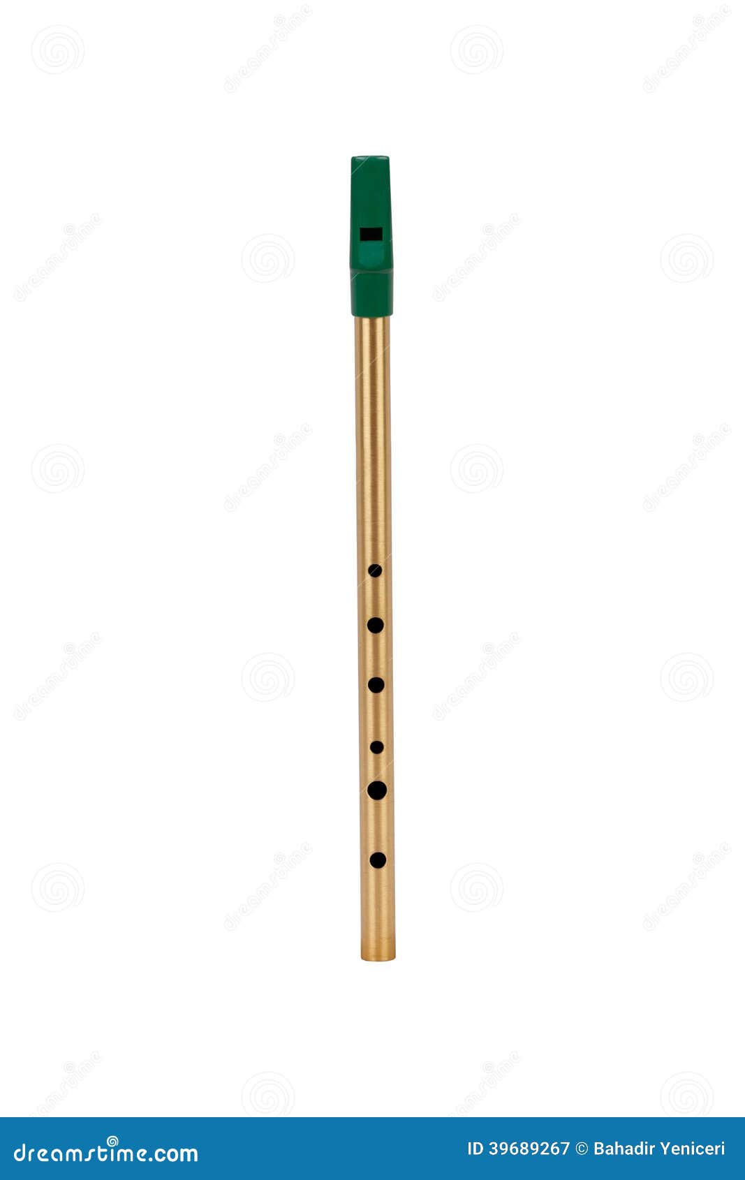 Irish Whistle stock image. Image of musical, block, green 39689267