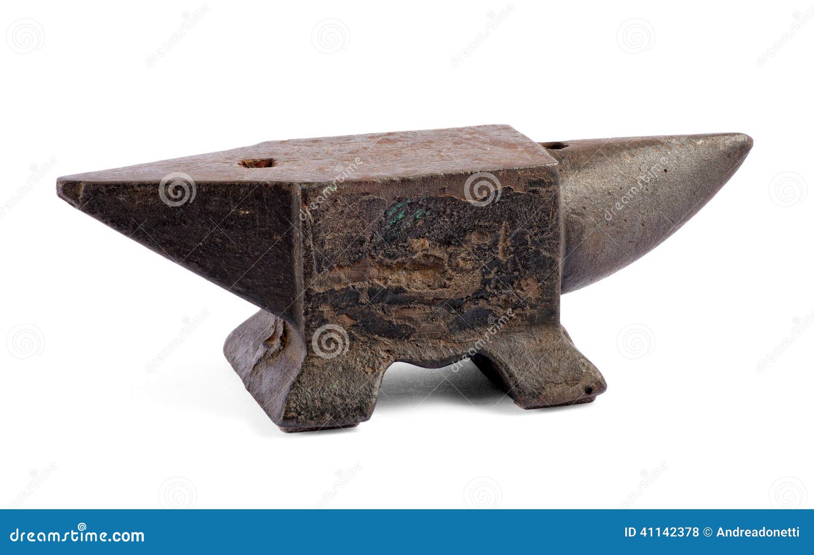 Iron Anvil for Forging Metal Stock Photo Image of smithy