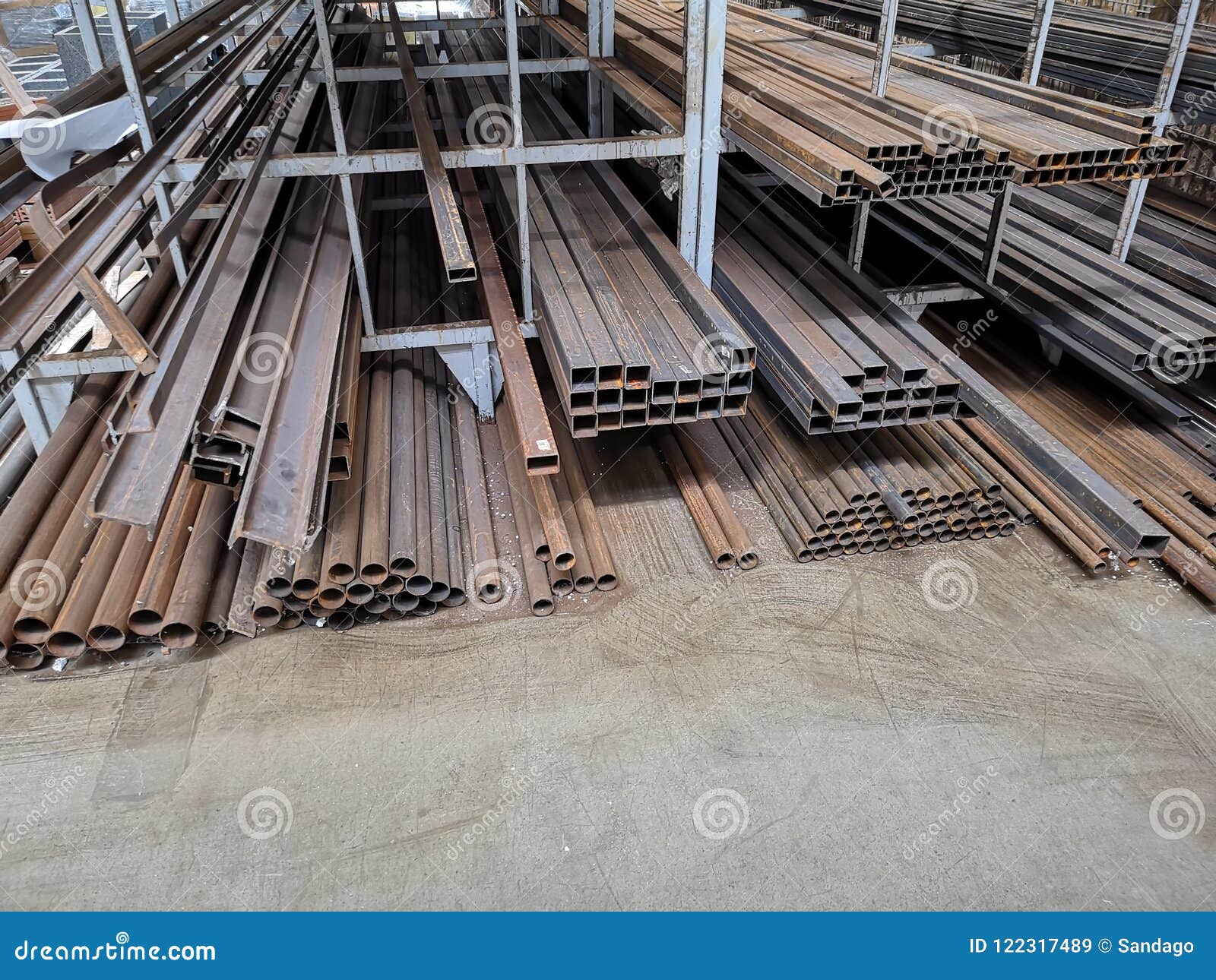 Iron bars on a store stock image. Image of blurry, focus 122317489