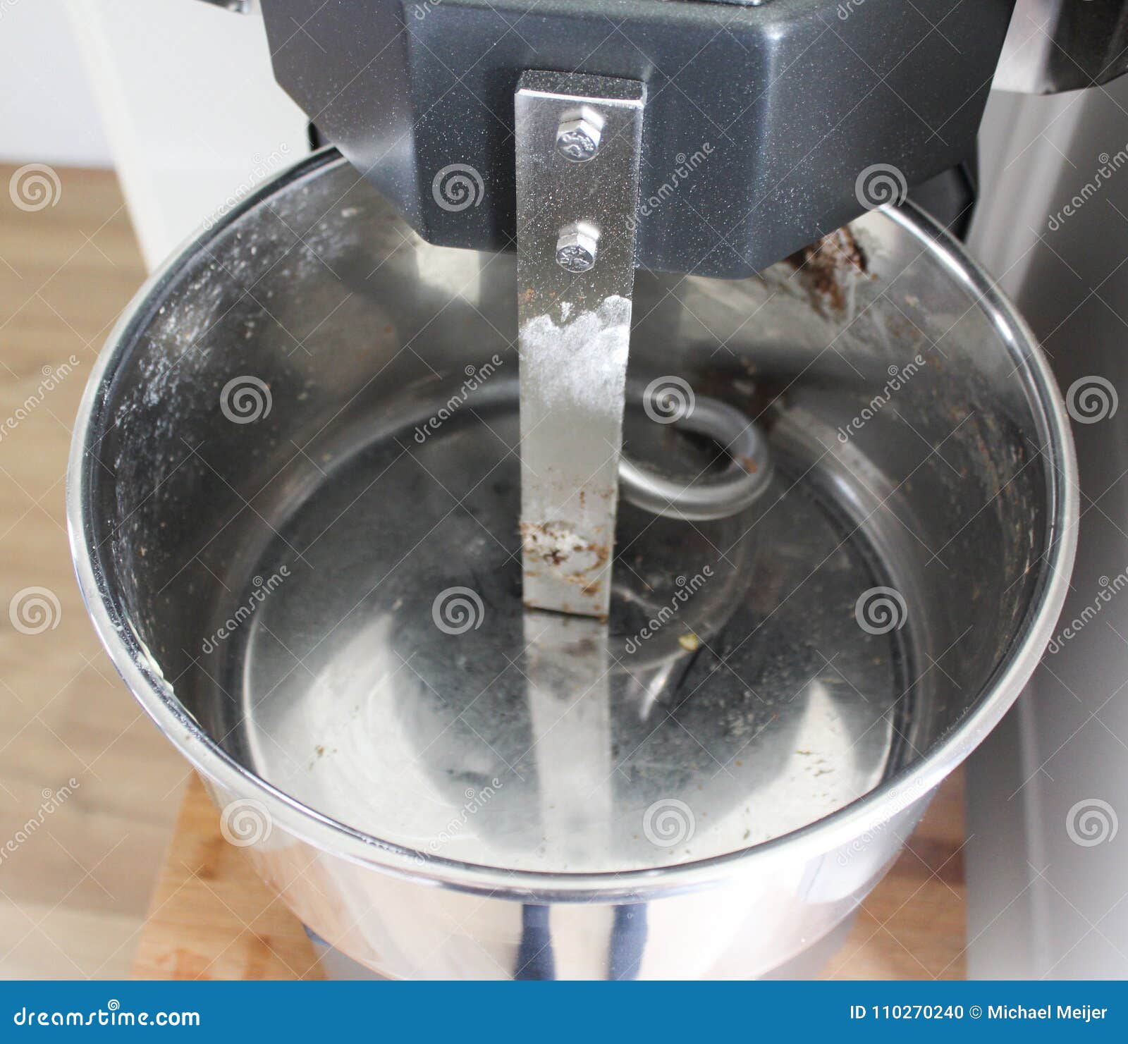 Iron Bread Kneading Machine Stock Photo Image of bakery, food 110270240