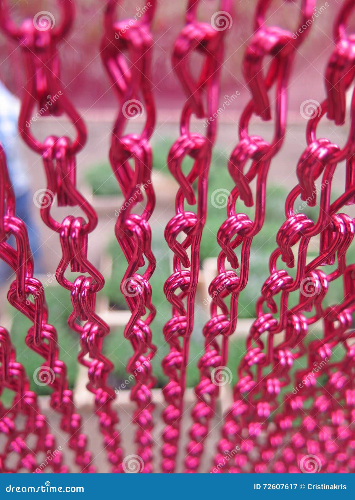 Iron Curtain stock image. Image of estor, curtain, twisted 72607617