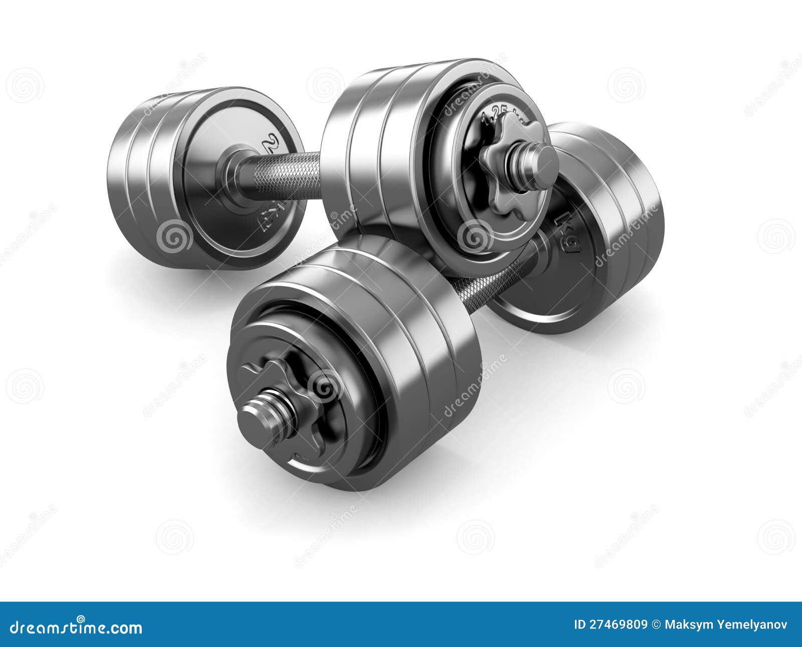 Iron dumbbells weight. stock illustration. Illustration of heavy 27469809