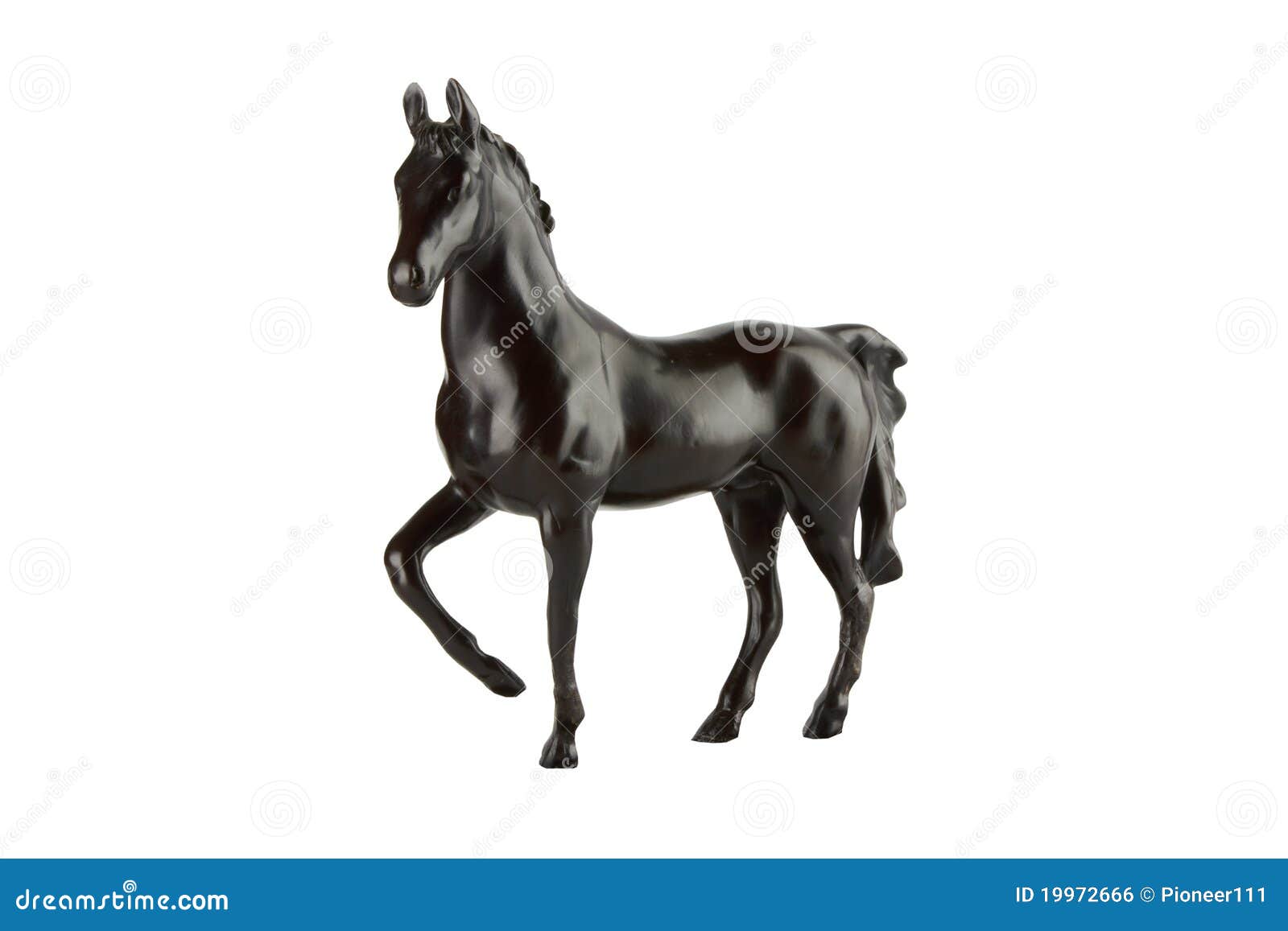 Iron horse stock photo. Image of hoof, icon, freely, cable 19972666