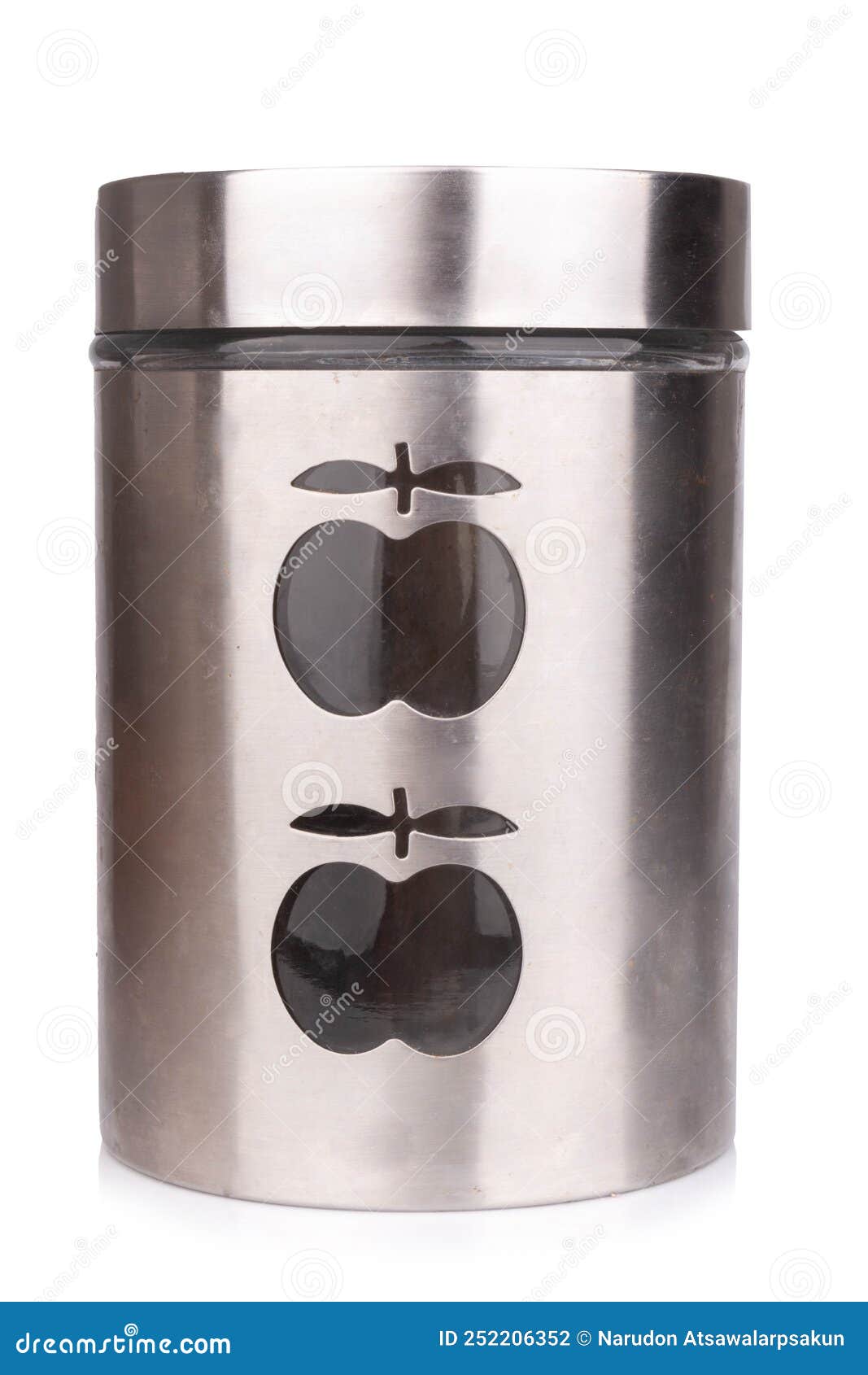 Iron Jar Isolated on White Background Stock Photo Image of object