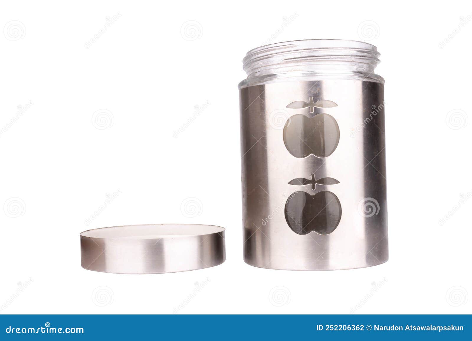 Iron Jar Isolated on White Background Stock Photo Image of collection