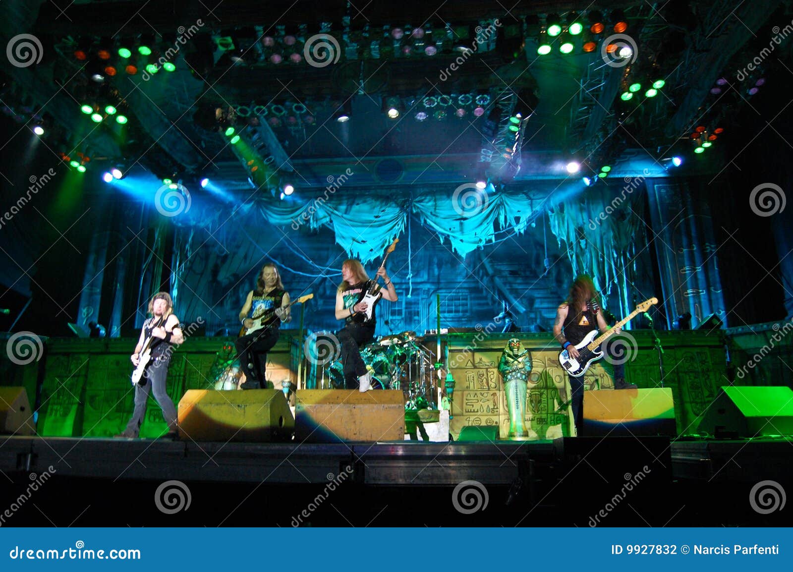 Iron Maiden in Concert editorial photography. Image of cotroceni 9927832