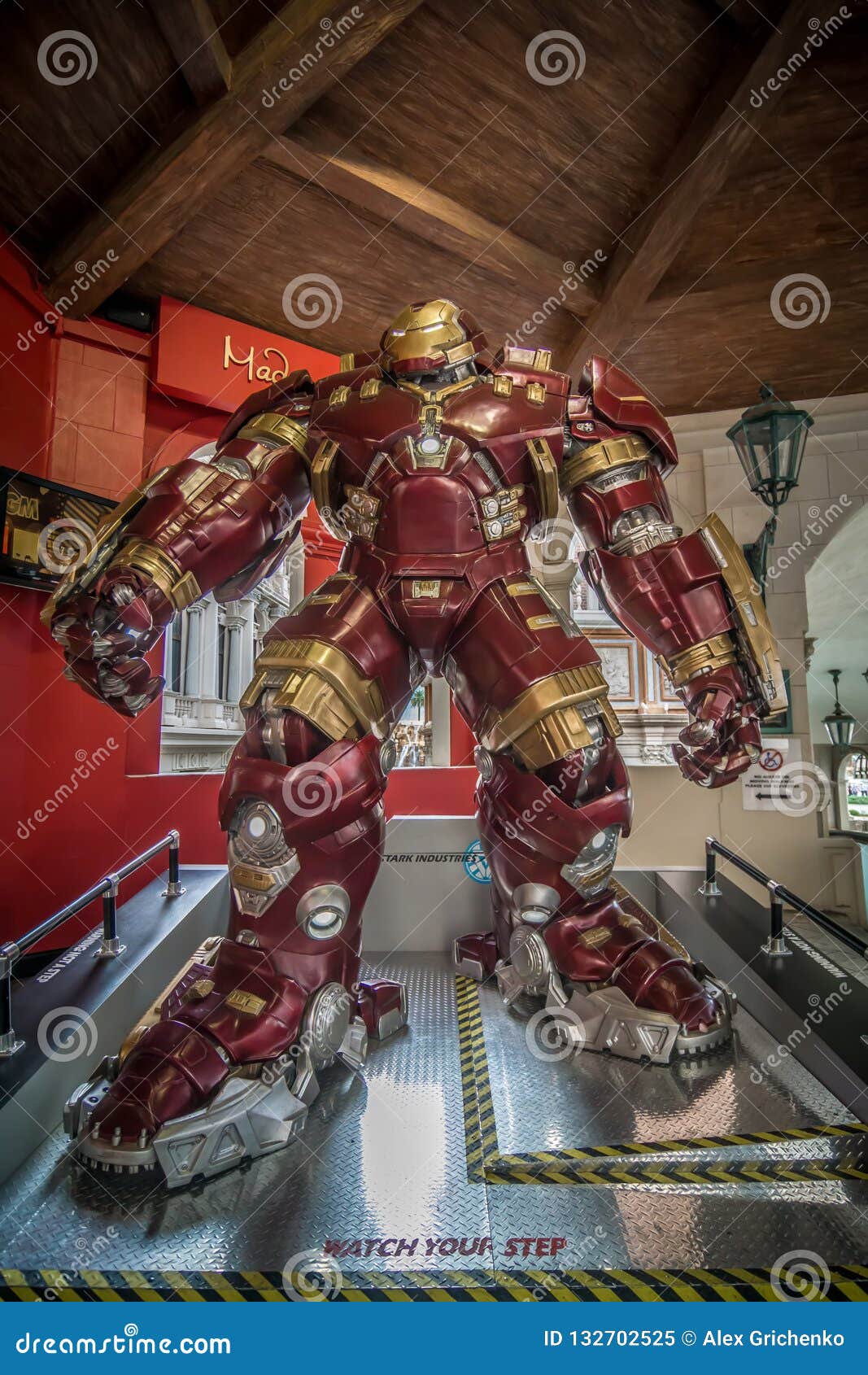 Iron Man Figure on Display in Las Vegas Editorial Image Image of
