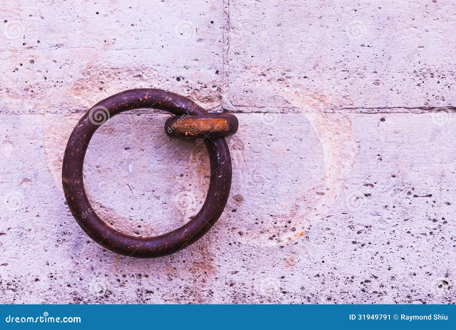 Iron Ring stock image. Image of antique, boating, erosion 31949791