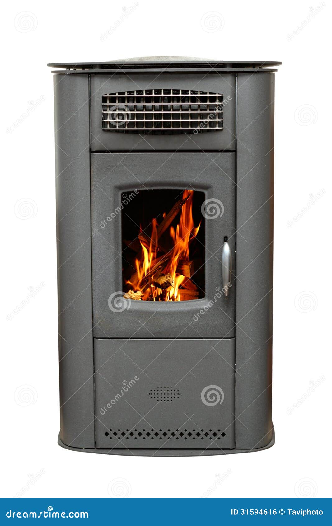 Iron Stove with Burning Fire Stock Photo Image of black, blaze 31594616