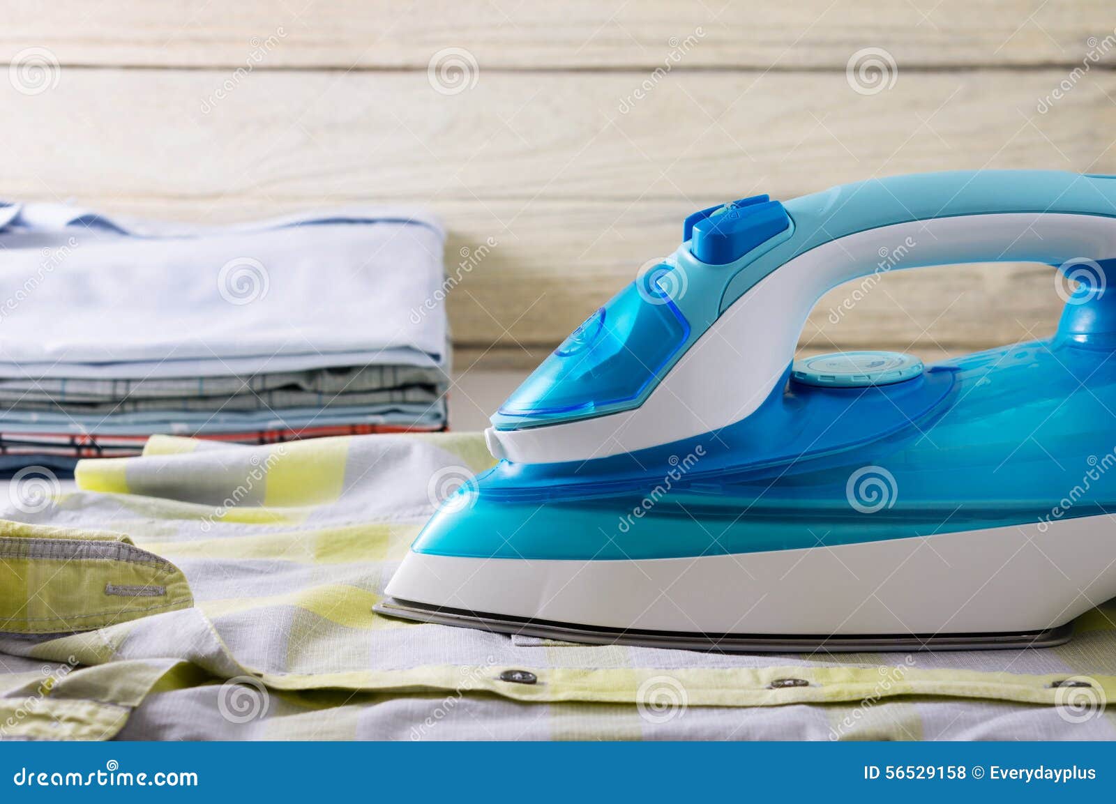 Ironing Clothes Laundry Housework Stock Photo Image of ironed