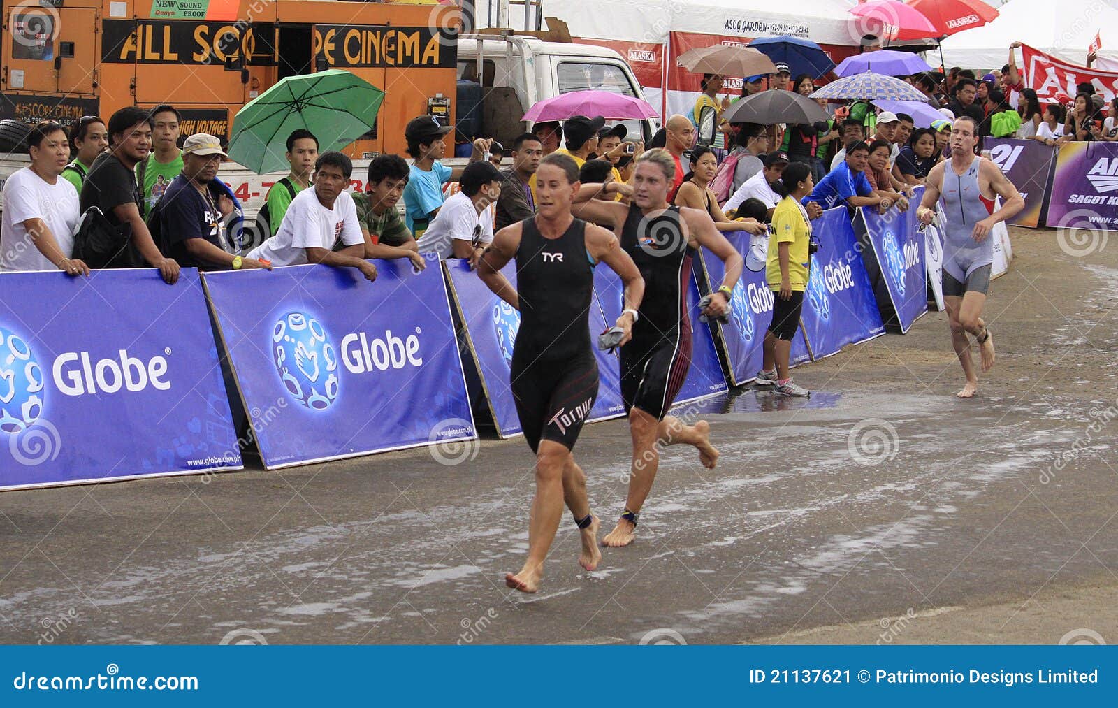 Ironman Triathlon Marathon Run Race Editorial Photo Image of racing