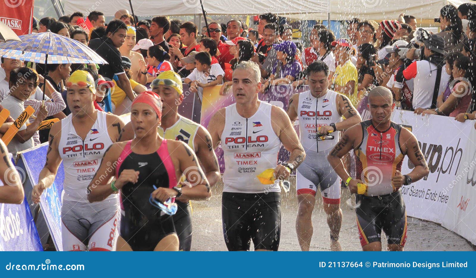 Ironman Triathlon Marathon Run Race Editorial Stock Image Image of