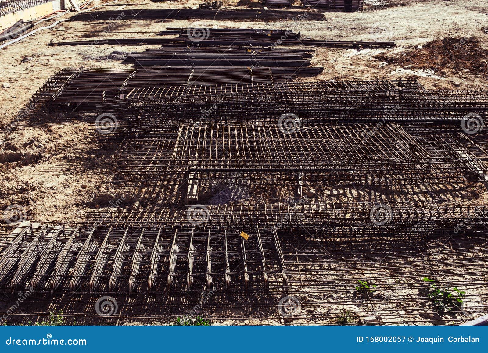 Irons for Embedding in the Reinforced Concrete of the Foundations of a