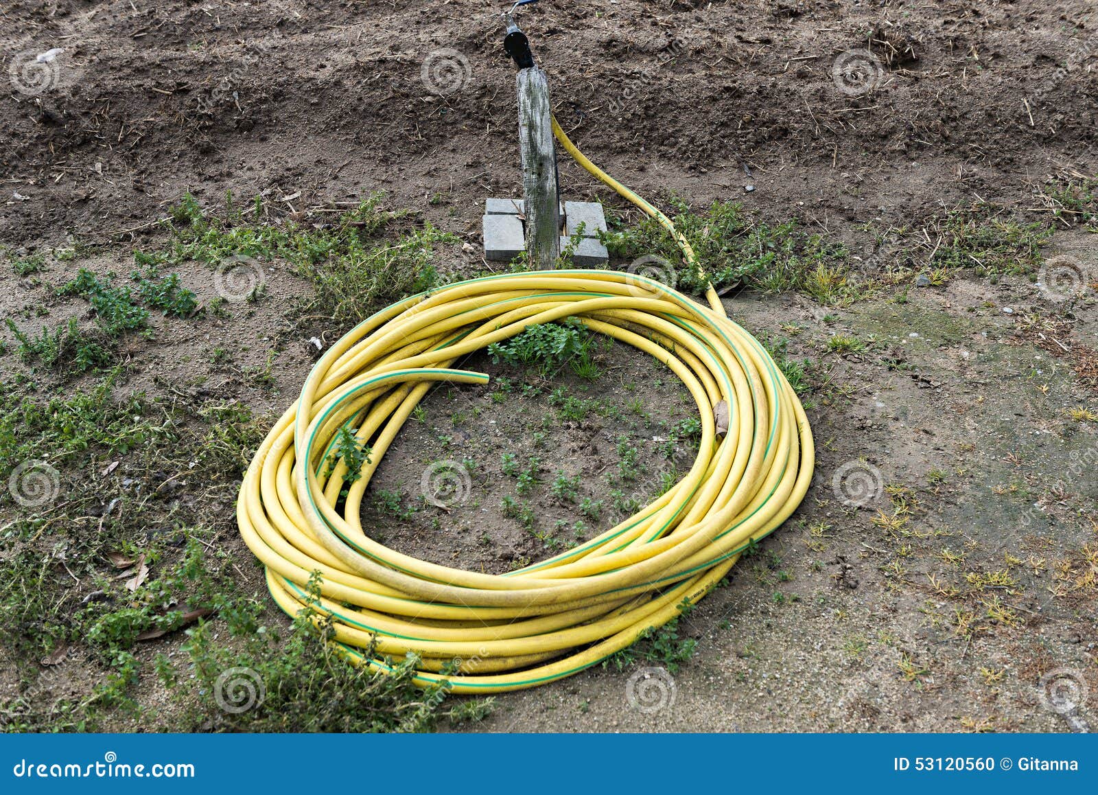 Irrigation hose stock photo. Image of irrigate, equipment 53120560