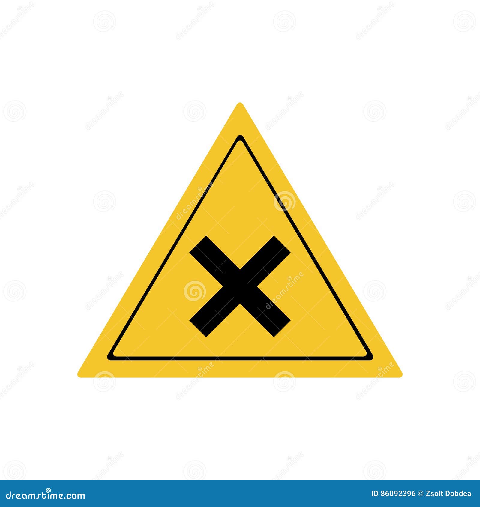 Irritant Substance Sign Vector Design Stock Vector - Illustration of ...