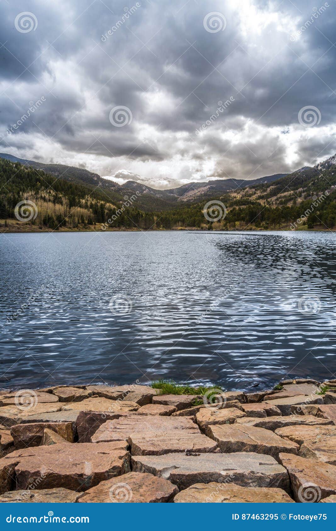 isabel lake colorado sunset