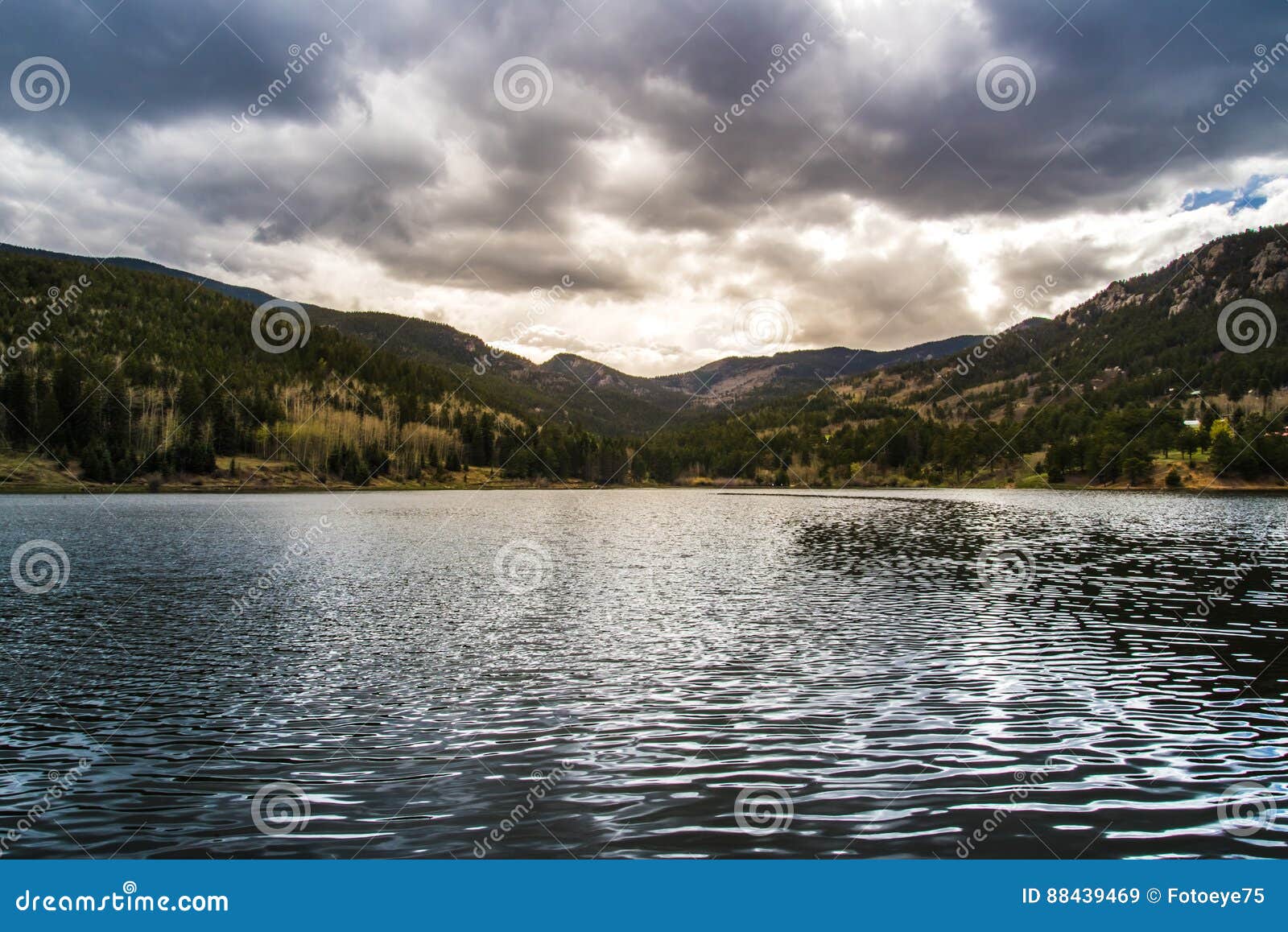 isabel lake colorado sunset