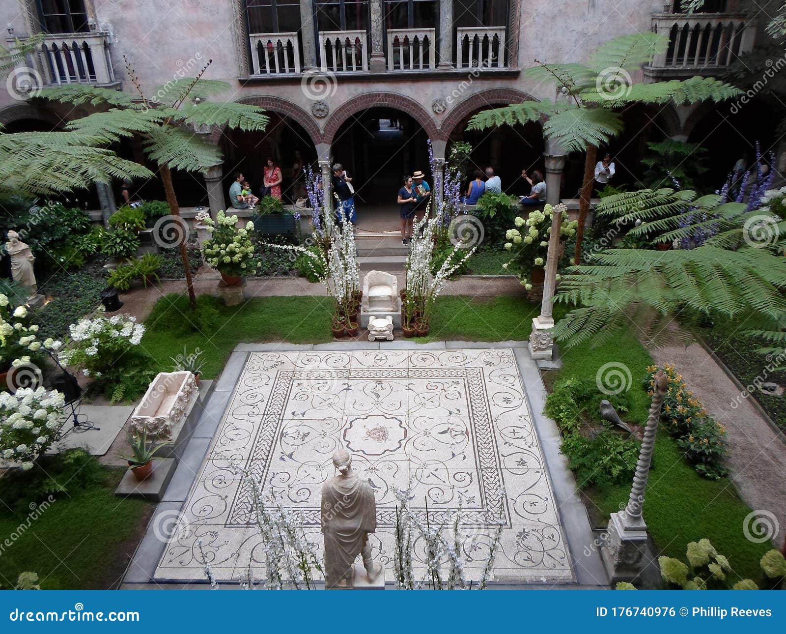 Isabella Stewart Gardner Museum Boston Massachusetts Usa Stock