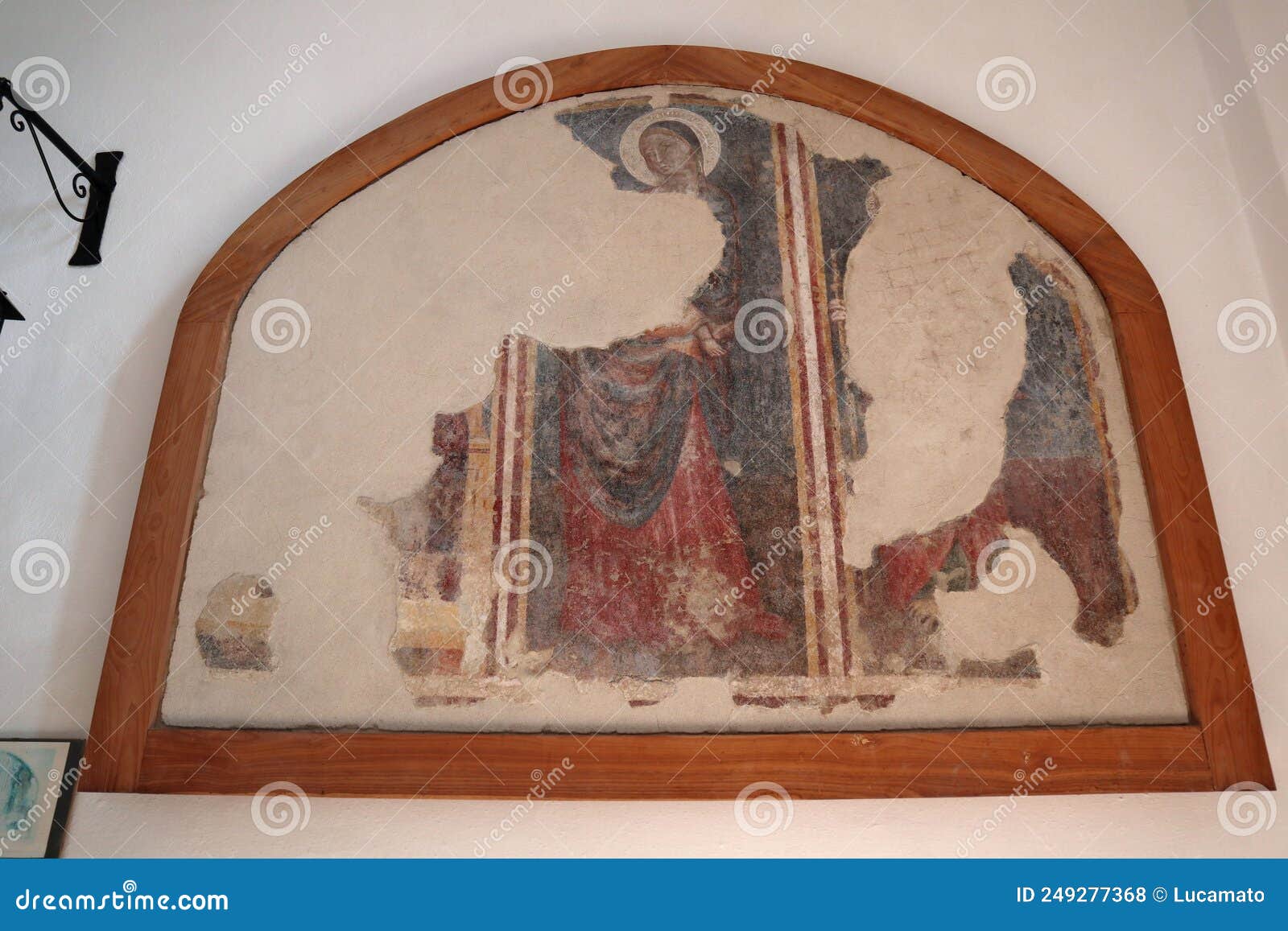 Chiesa Della Madonna Della Libera Ischia - Affresco Nella Chiesa Della Madonna Della Libera Al Castello