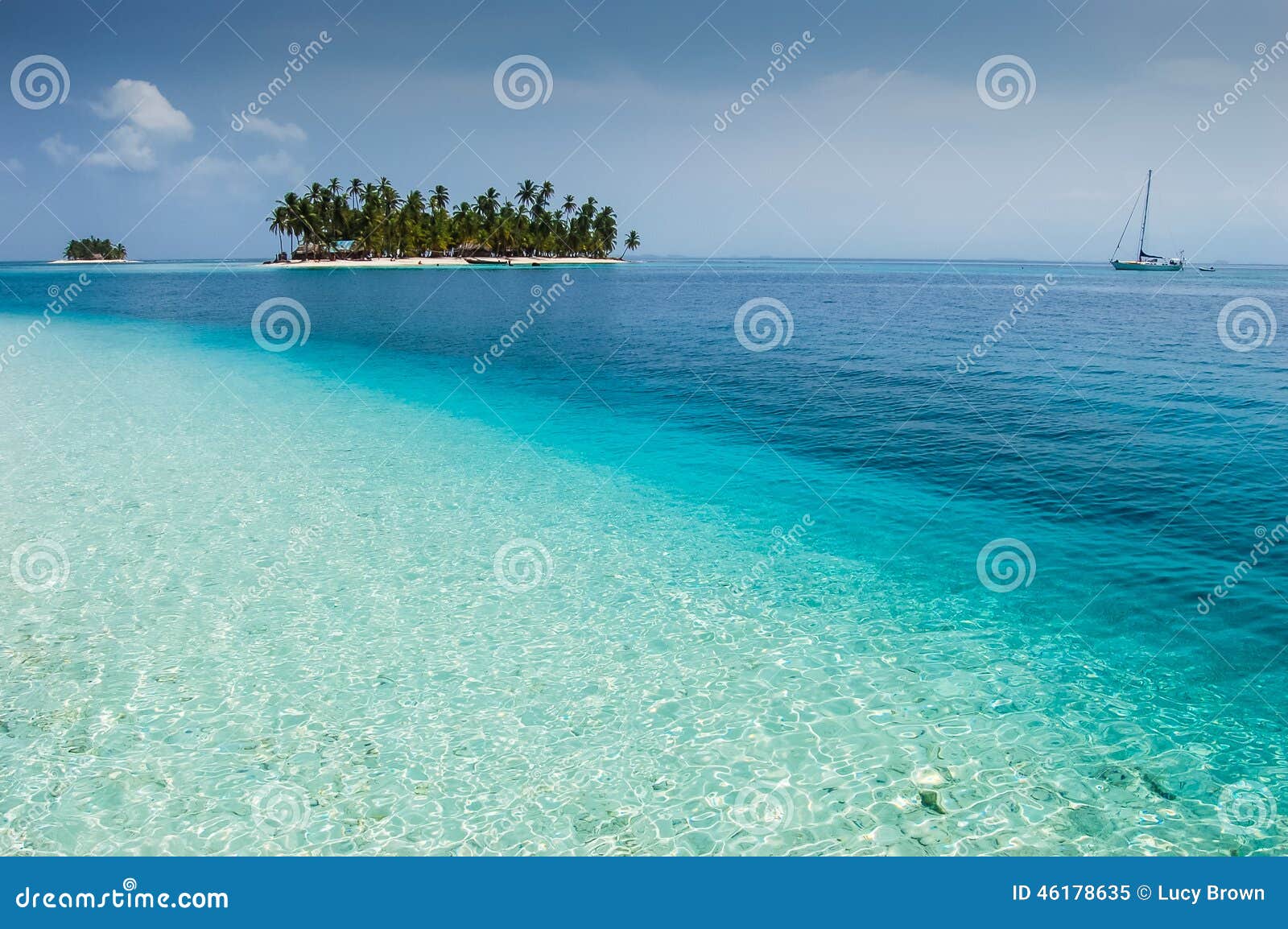 isla diablo in the san blas archipelago off the caribbean coast