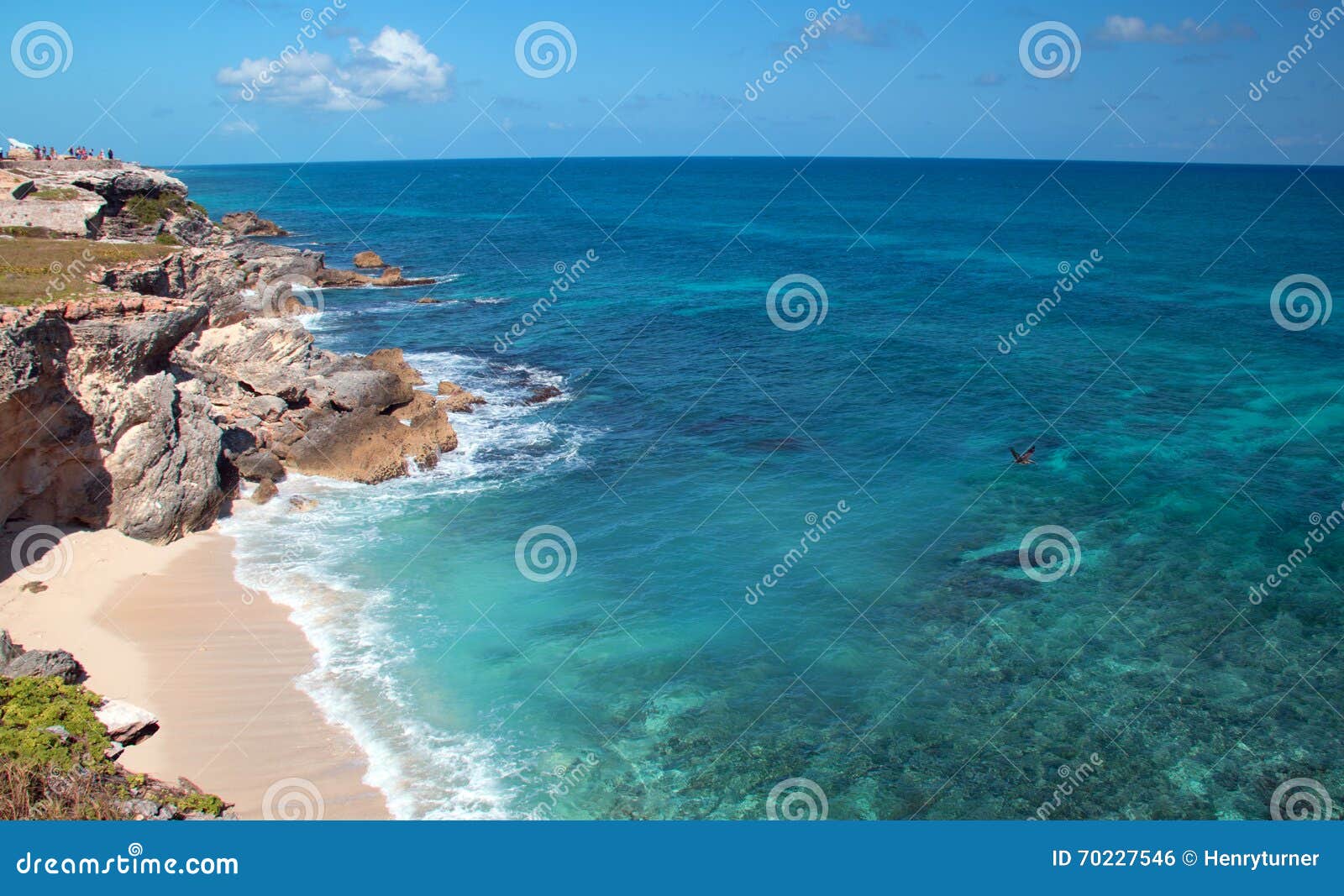 isla mujeres acantilado amanecer (cliff of the dawn) punta sur across from cancun mexico