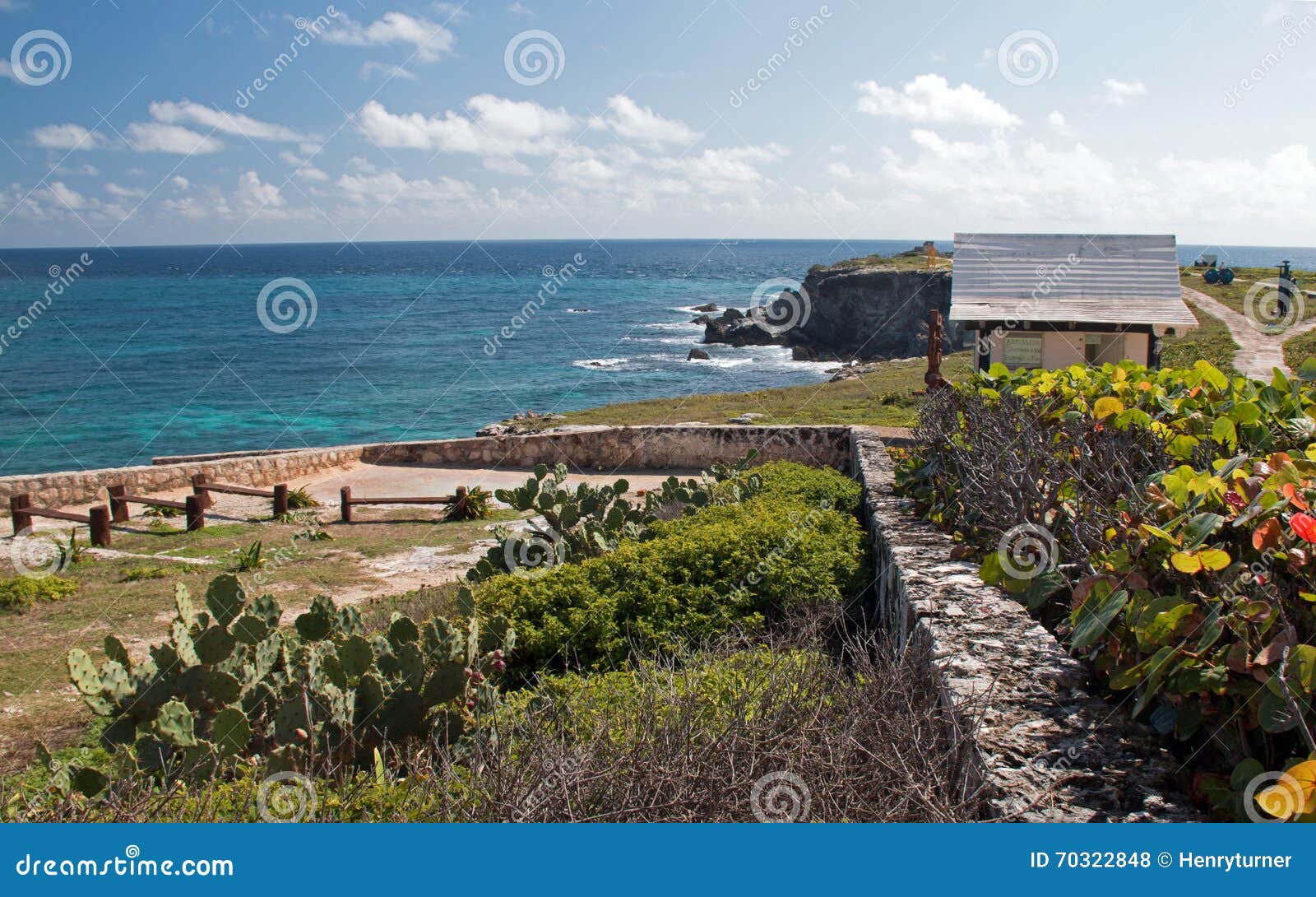 isla mujeres (island of the women) acantilado amanecer (cliff of the dawn) punta sur (south point)