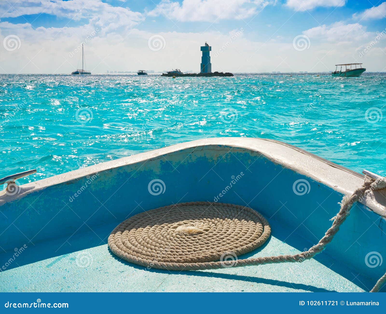 isla mujeres lighthouse el farito snorkel point