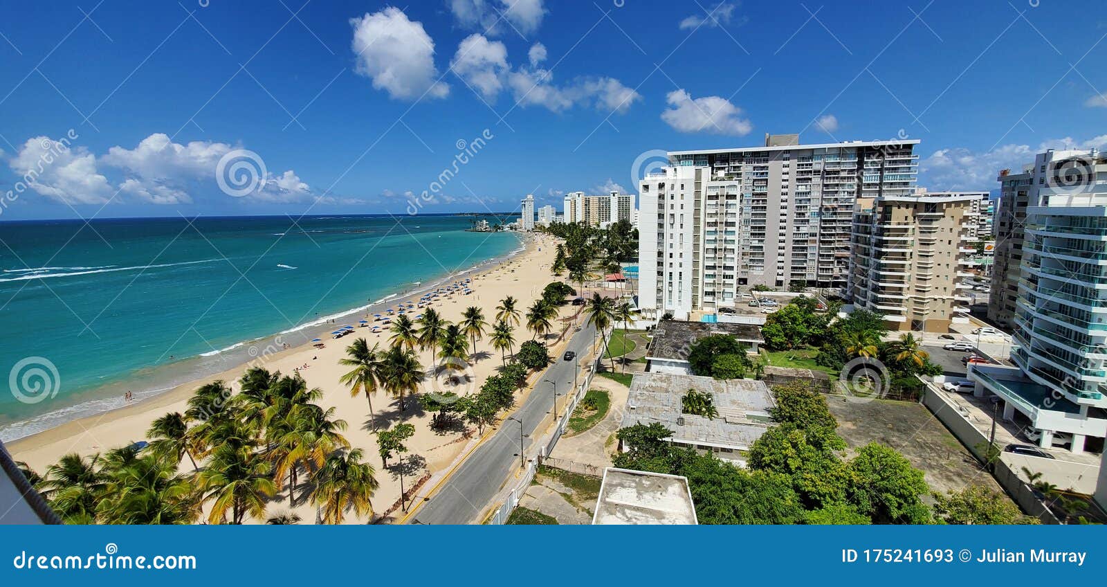 Isla Verde Puerto Rico Ariel Imagem de Stock Imagem de ariel, rico