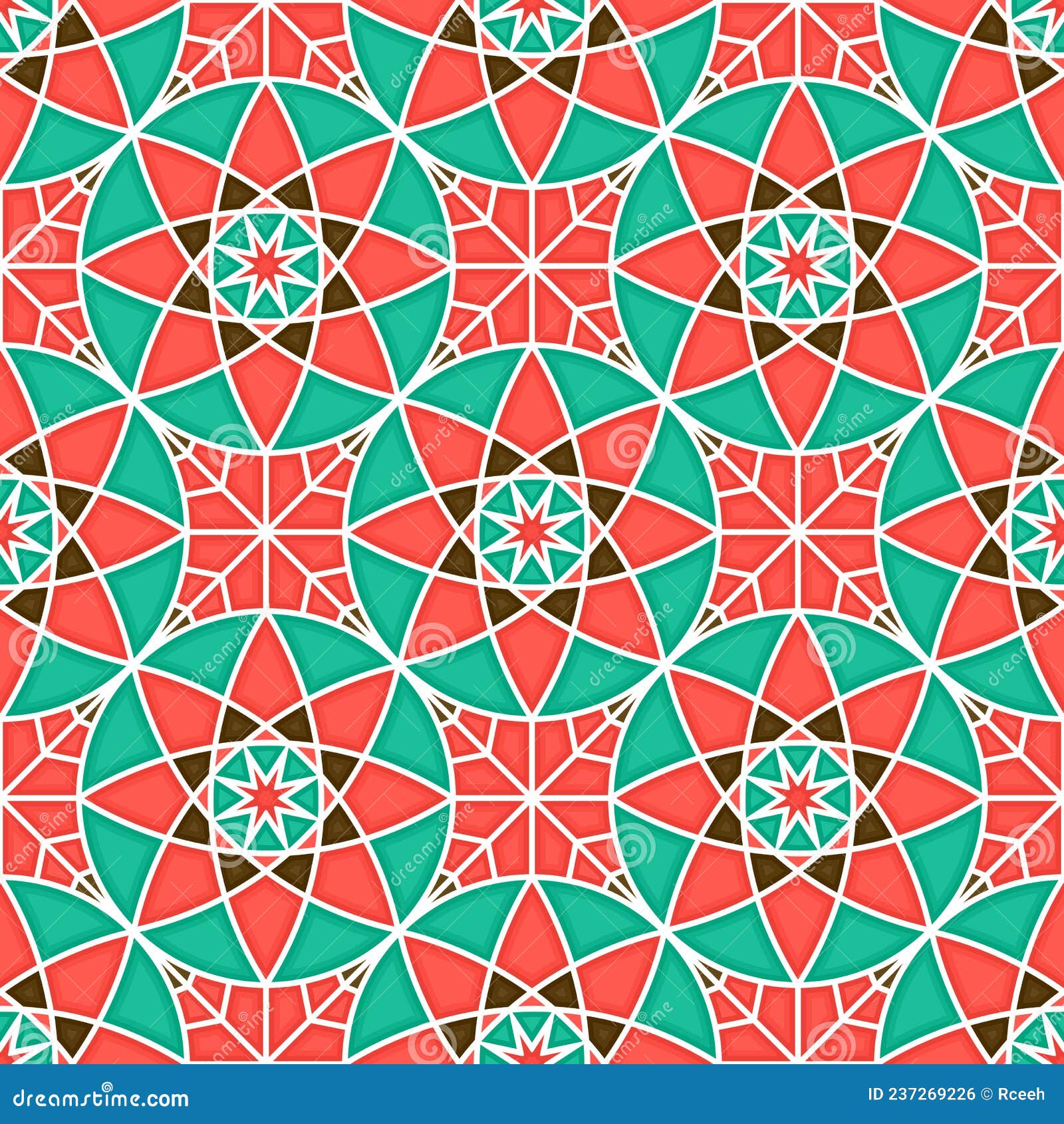 Islamic Geometric Pattern 14 Stock Vector Illustration of abstract