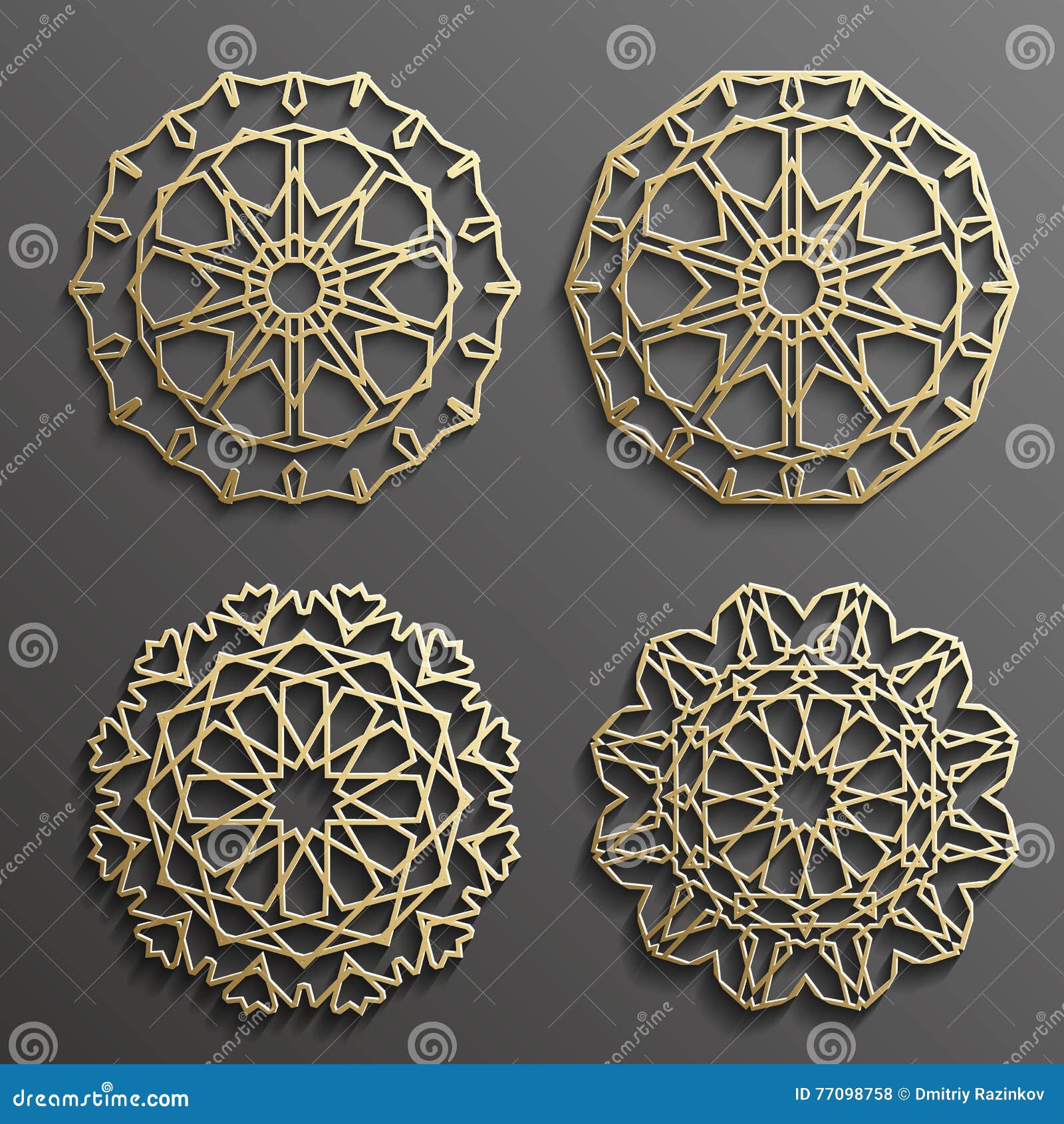 logo circle vector 3d Ramadan , Vector . Persian Ornament Islamic Motiff logo circle vector 3d Ramadan , Vector . Persian Ornament Islamic Motiff