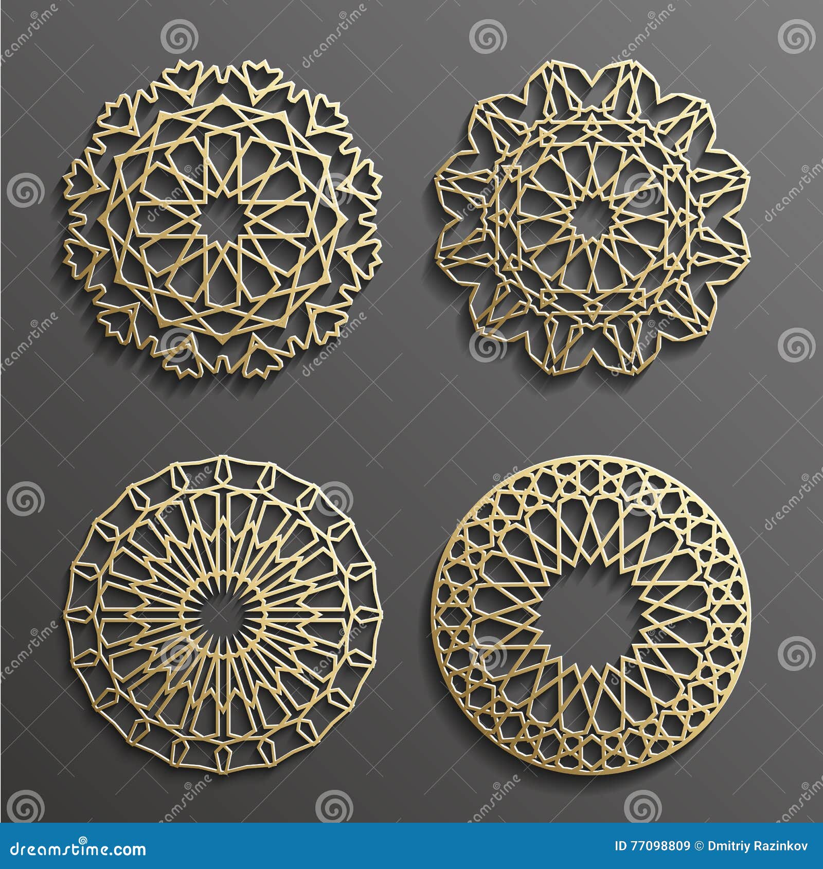 logo circle vector Islamic , Persian Motiff . Ramadan Vector 3d Ornament logo circle vector Islamic , Persian Motiff . Ramadan Vector 3d Ornament