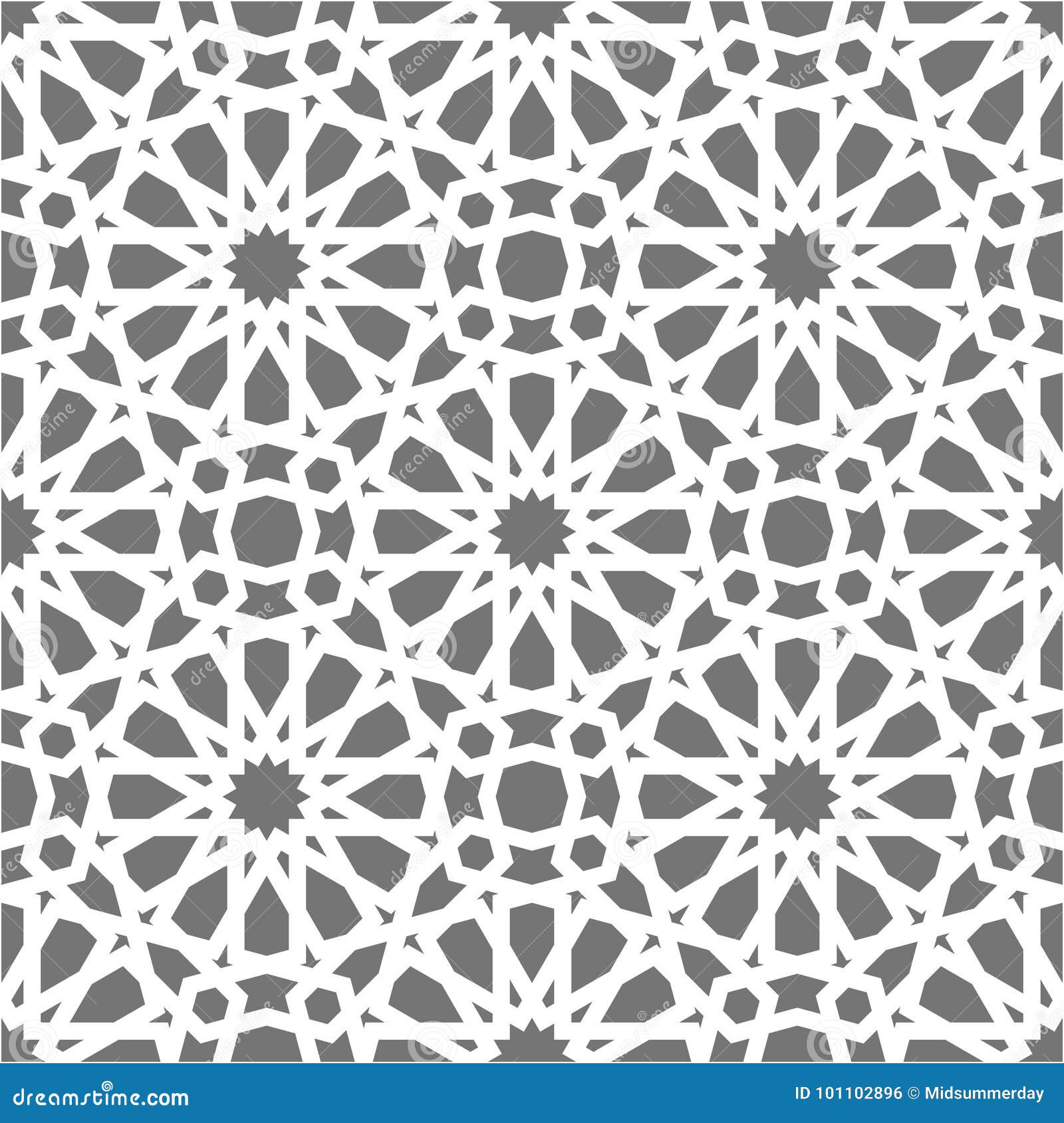 islamic seamless  pattern. white geometric ornaments based on traditional arabic art. oriental muslim mosaic