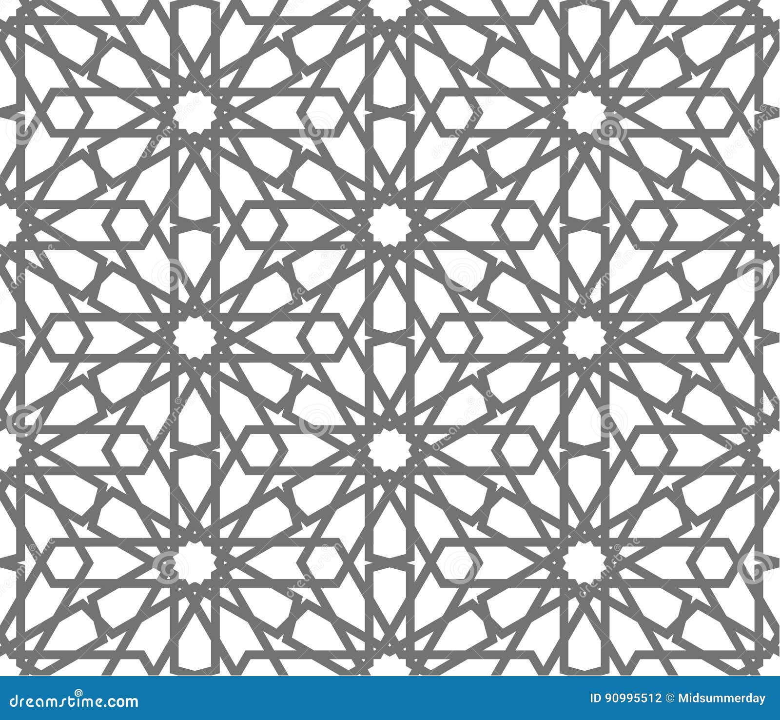 Islamic Vector Geometric Ornaments Traditional Arabic Art Oriental