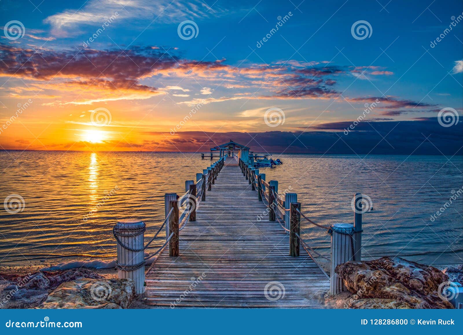 islamorada florida keys dock pier sunrise
