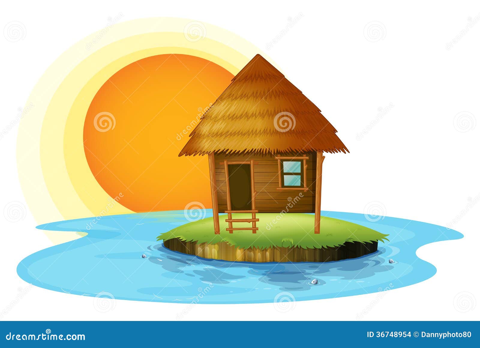 nipa house clipart - photo #16