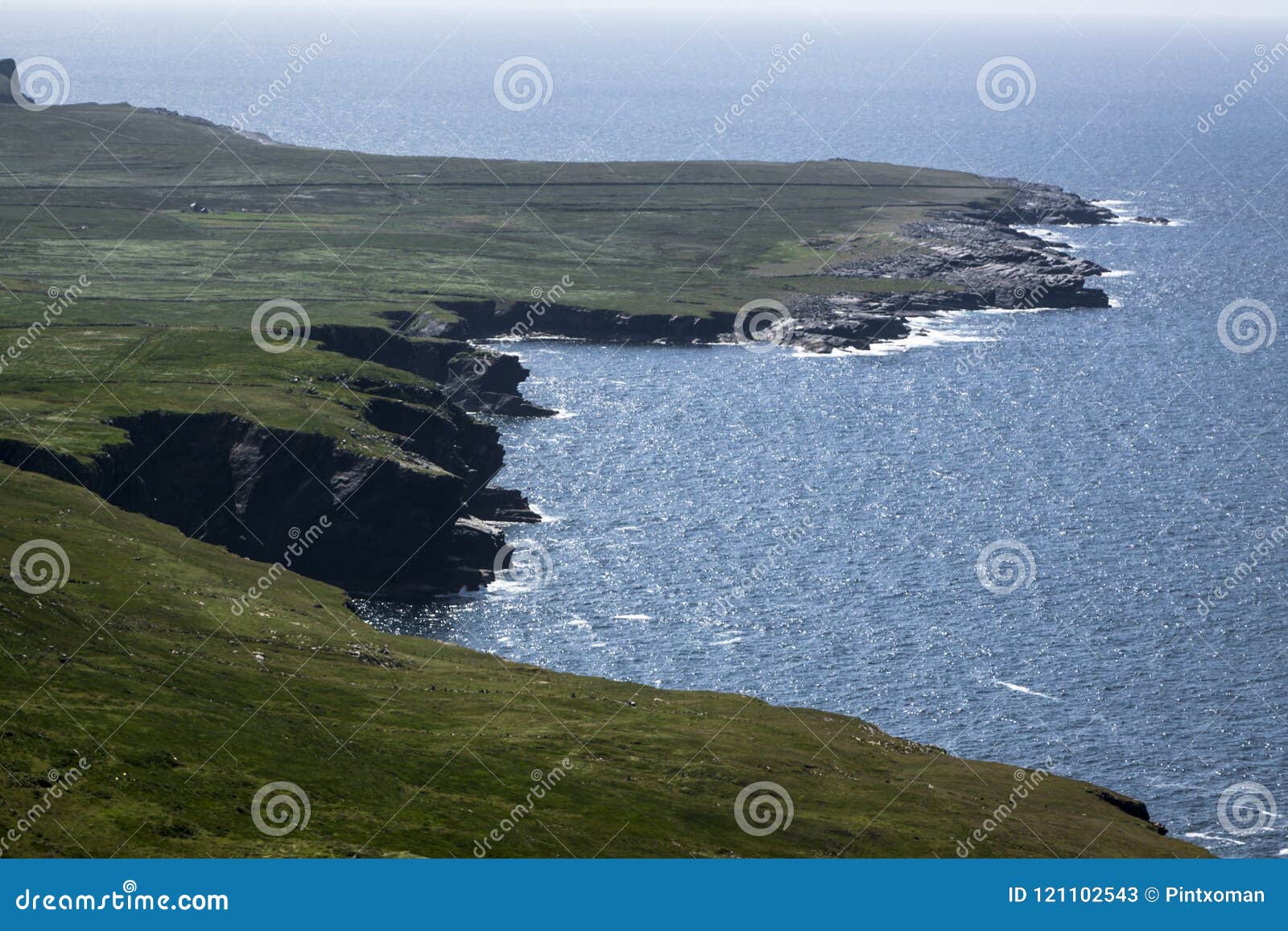 the island of valentia in gaelic dairbhre, west of ireland