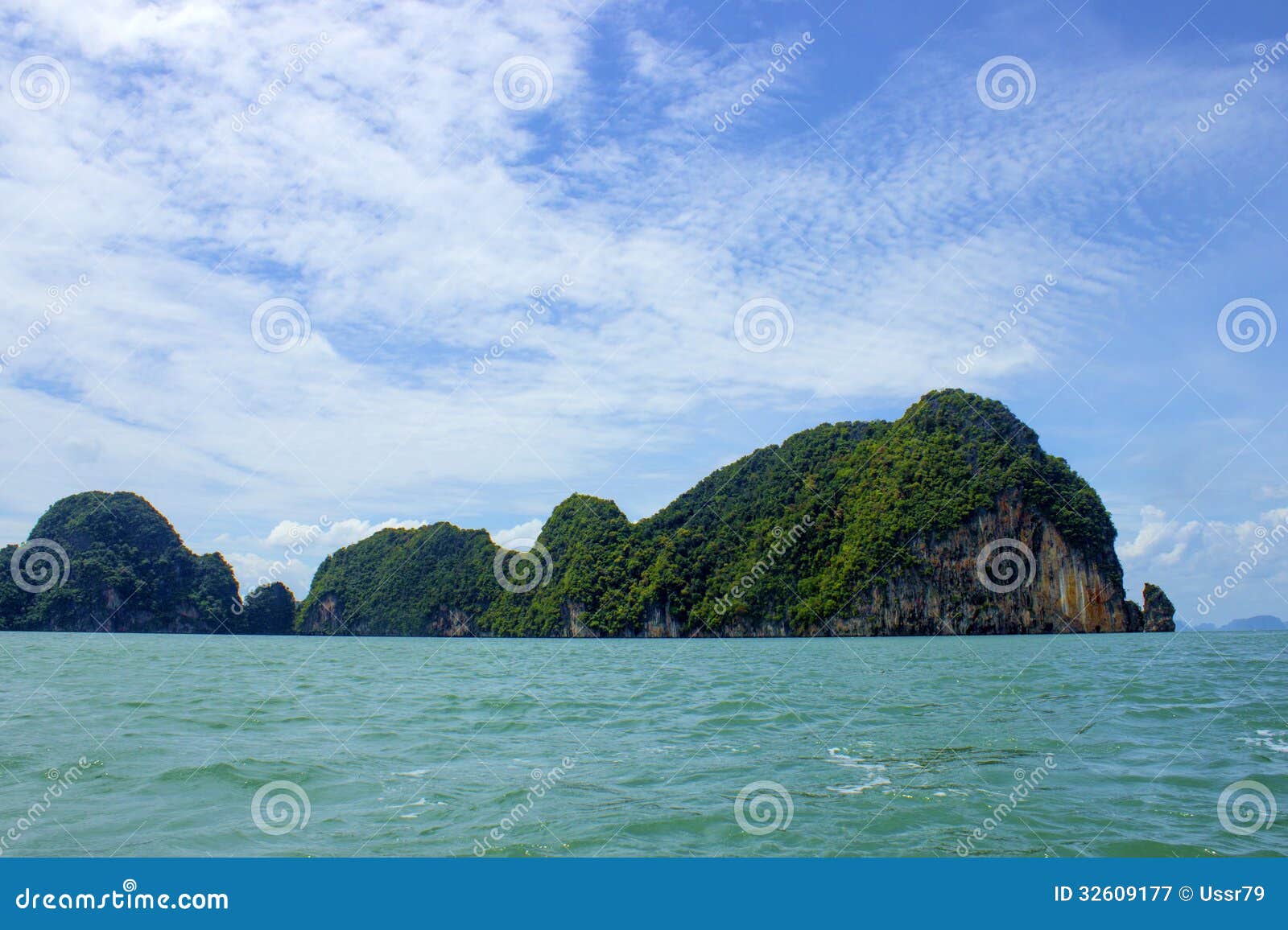 Isola della baia di andamane, Tailandia, Asia