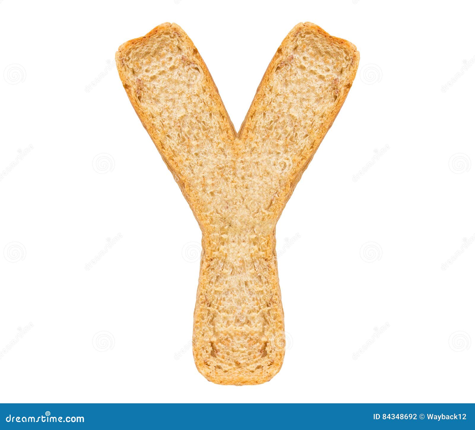 Isolate Bread Alphabet stock photo. Image of alphabets 84348692