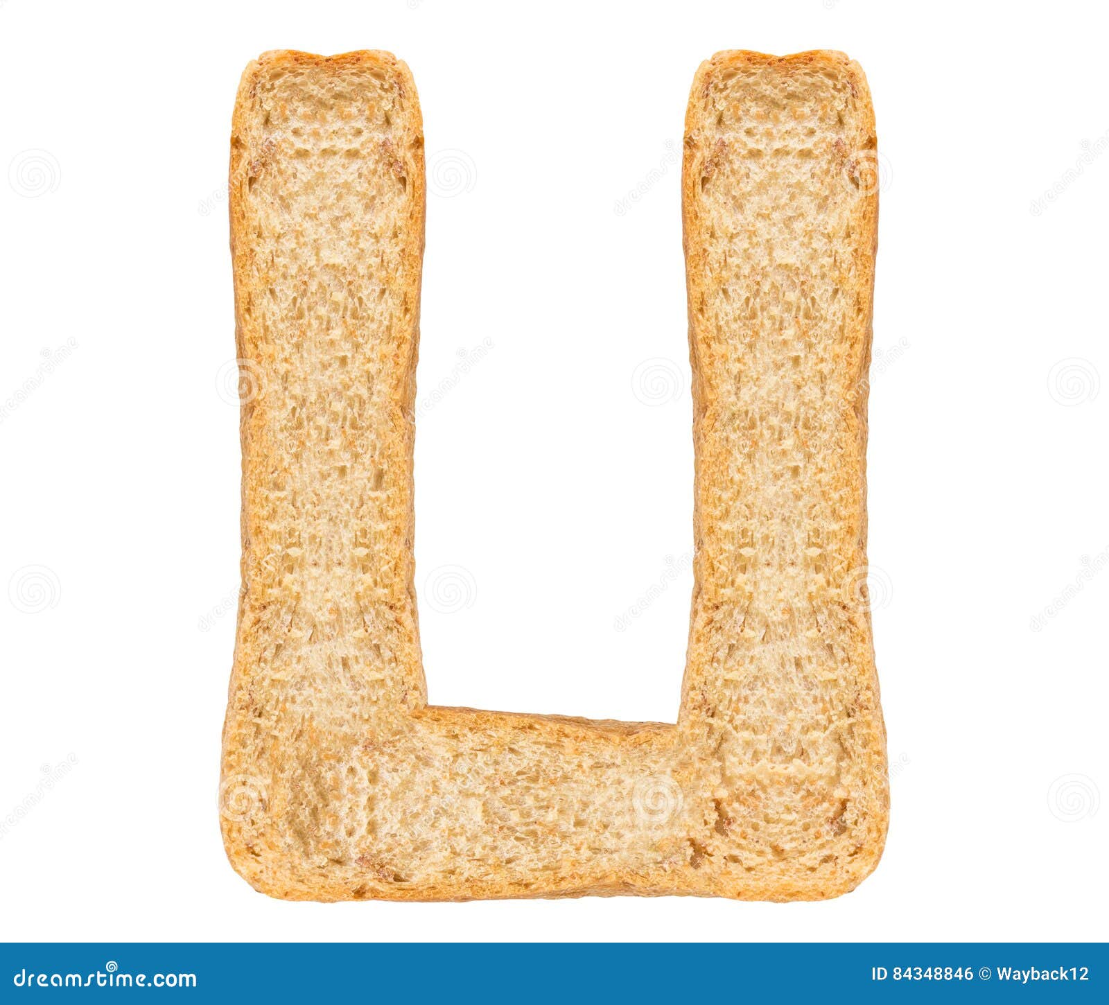Isolate Bread Alphabet stock photo. Image of concept 84348846