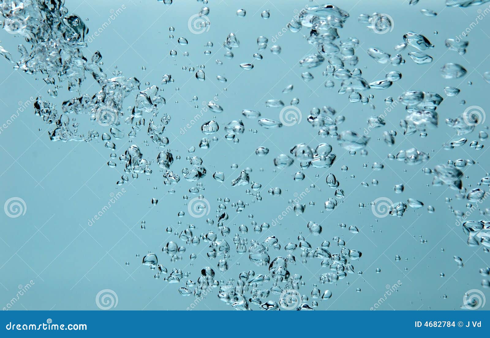 Isolated Airbubbles Rise To the Surface Stock Photo Image of nature