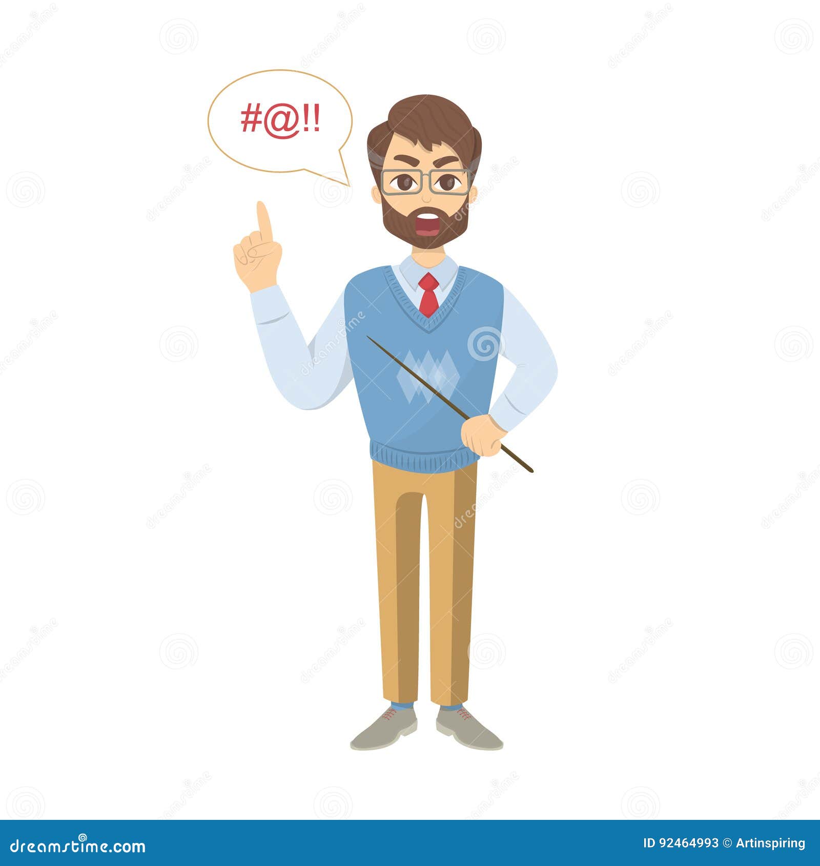Angry Teacher Stock Illustrations – 923 Angry Teacher Stock Illustrations,  Vectors & Clipart - Dreamstime