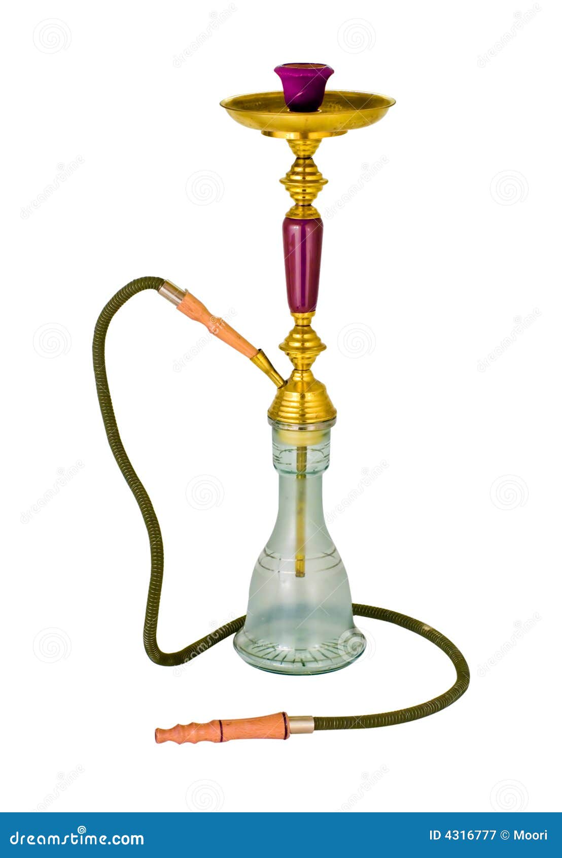 Isolated Arabic Waterpipe Royalty Free Stock Photography Image 4316777