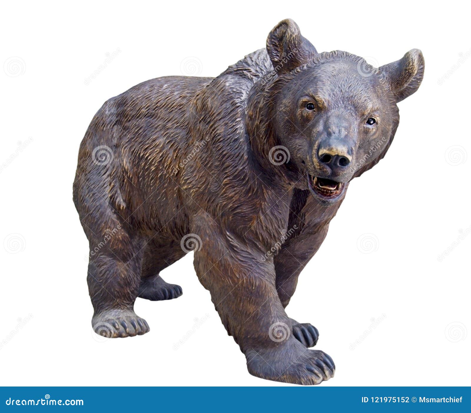 grizzly bear statues