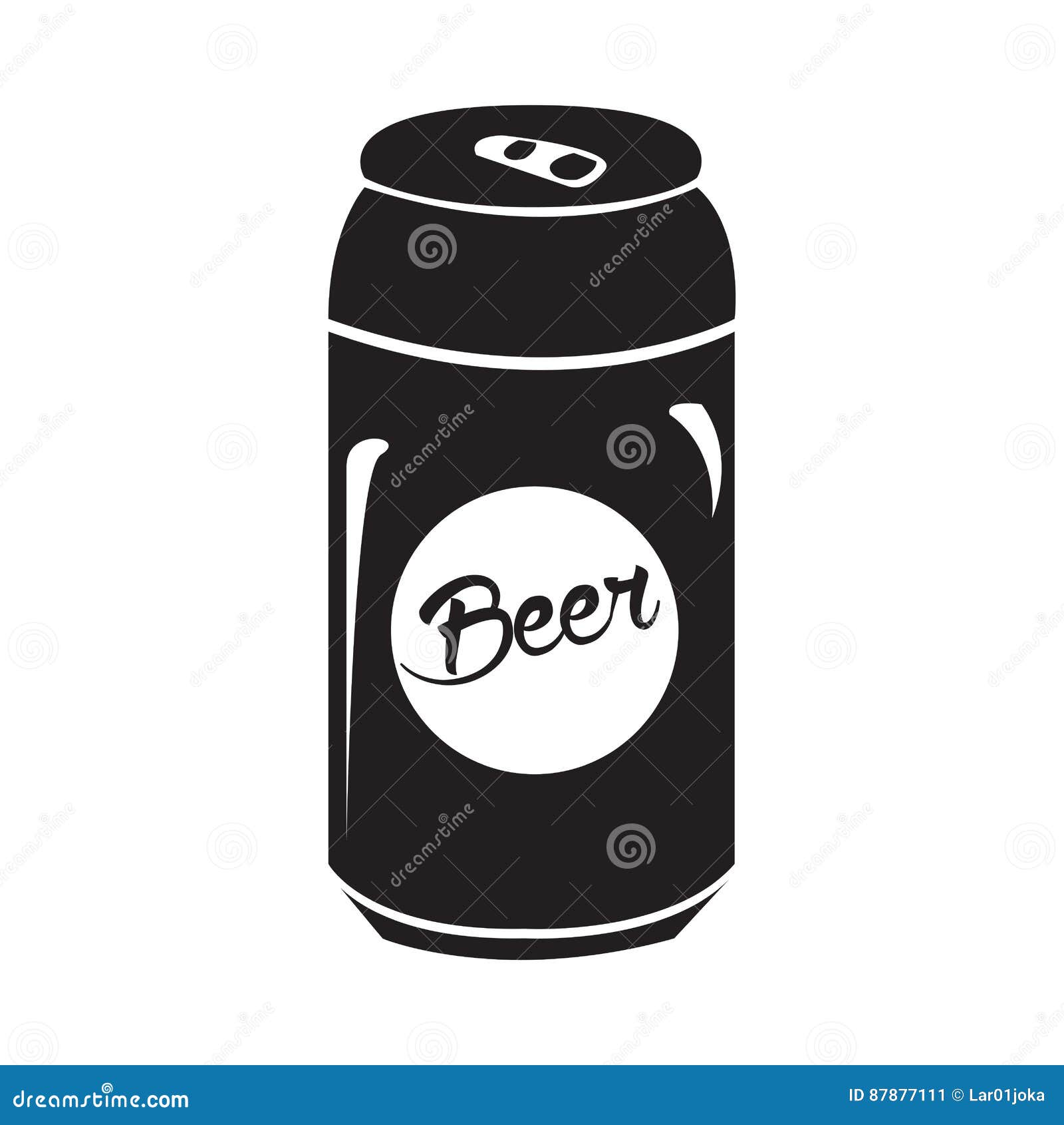 beer vector silhouette