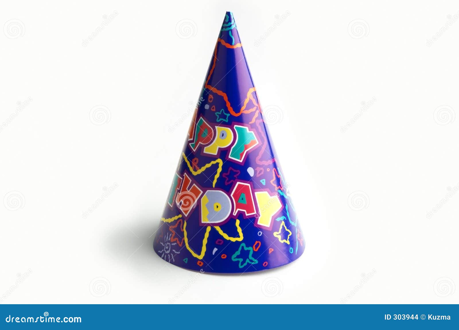 Download Isolated birthday cap stock photo. Image of performance ...