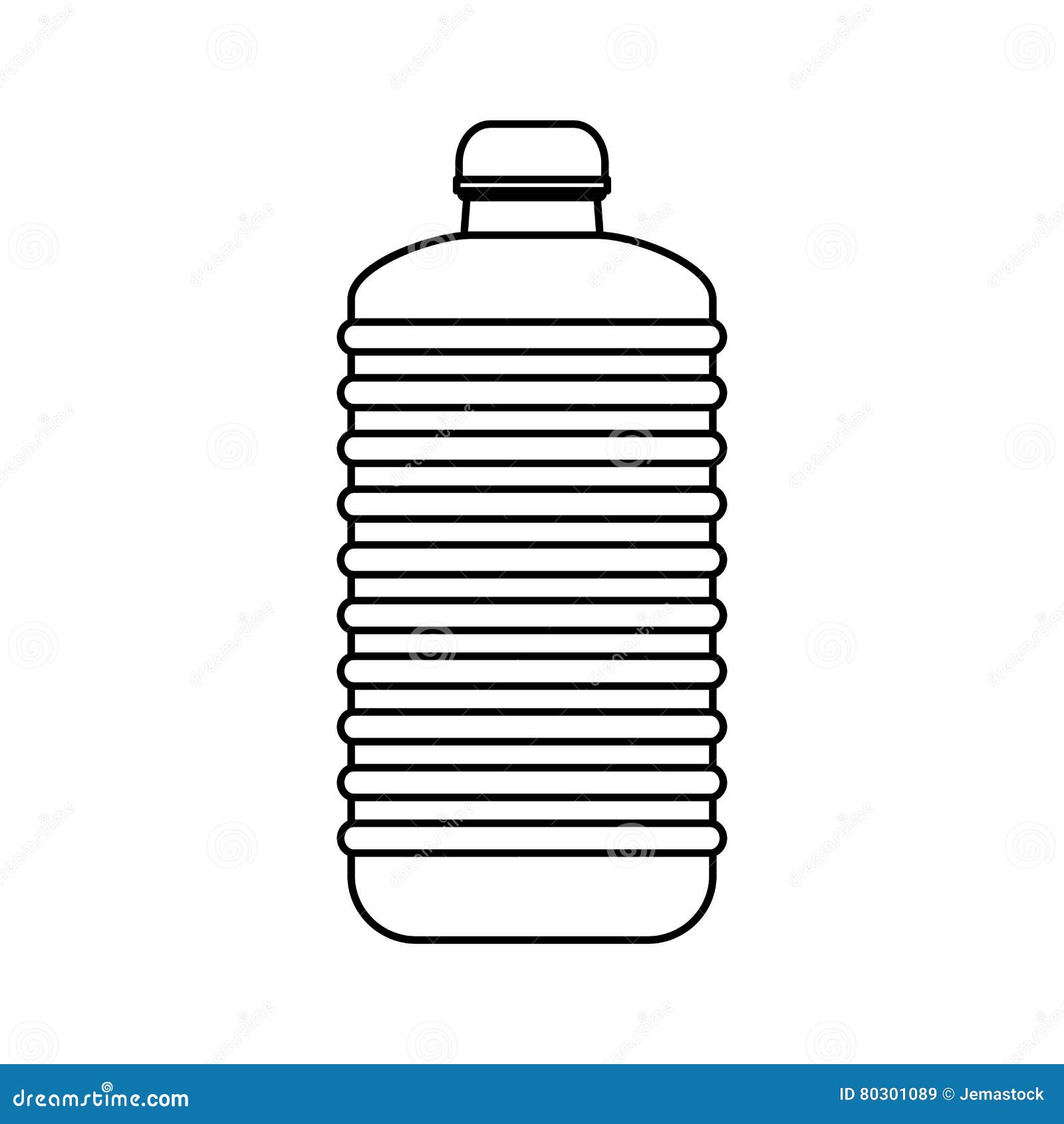 Isolated Bottle of Water Design Stock Vector - Illustration of clipart ...