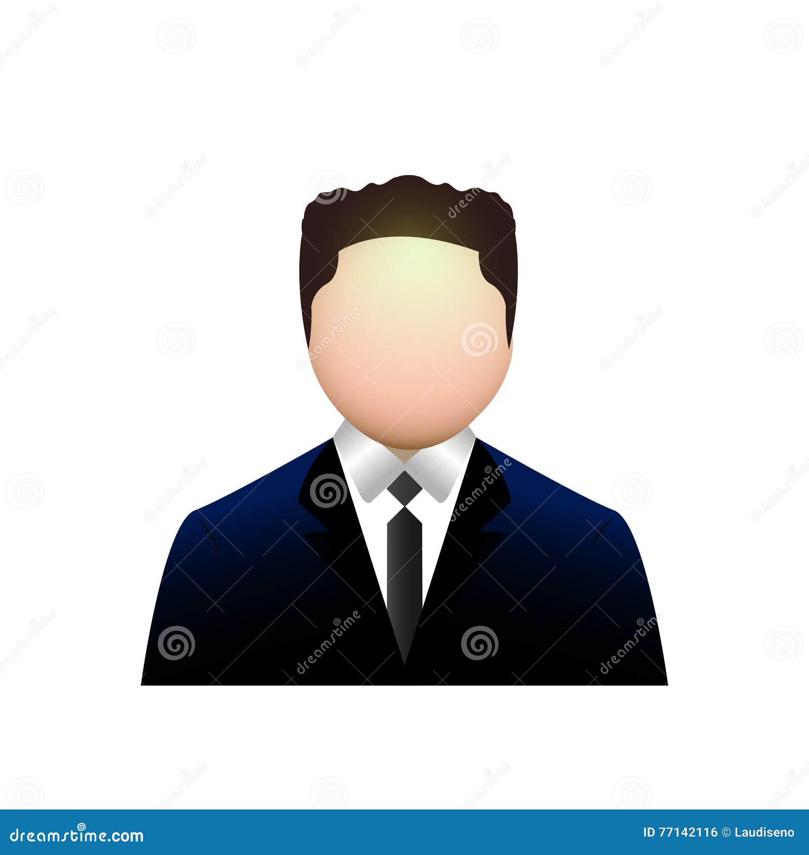 Isolated business icon stock vector. Illustration of technology - 77142116