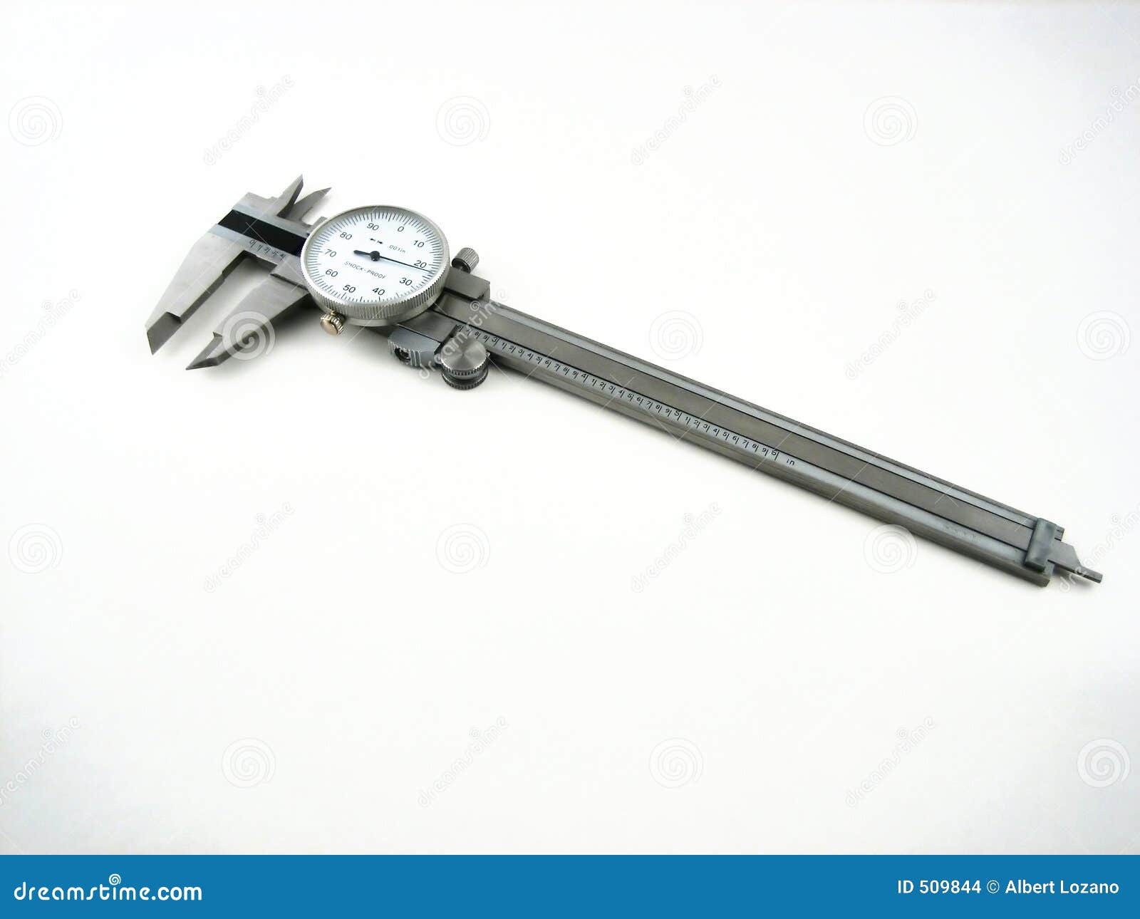 Isolated caliper stock photo. Image of measuring, accuracy 509844